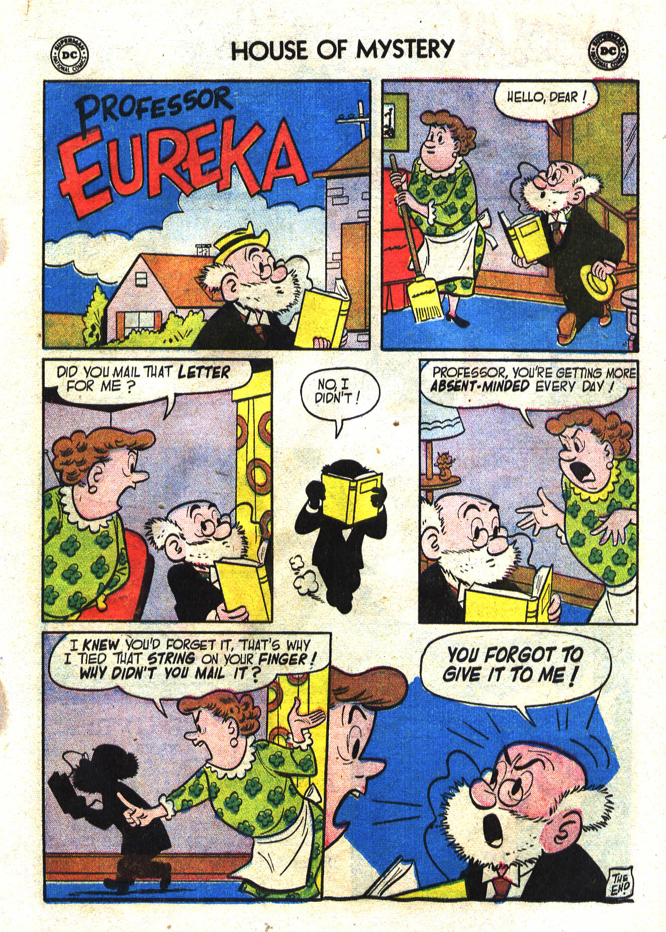 Read online House of Mystery (1951) comic -  Issue #66 - 17