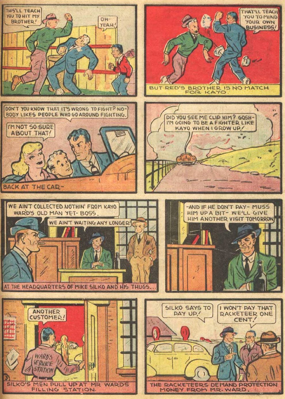 Read online Pep Comics comic -  Issue #4 - 56