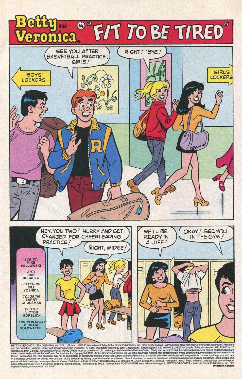 Read online Betty and Veronica (1987) comic -  Issue #109 - 3
