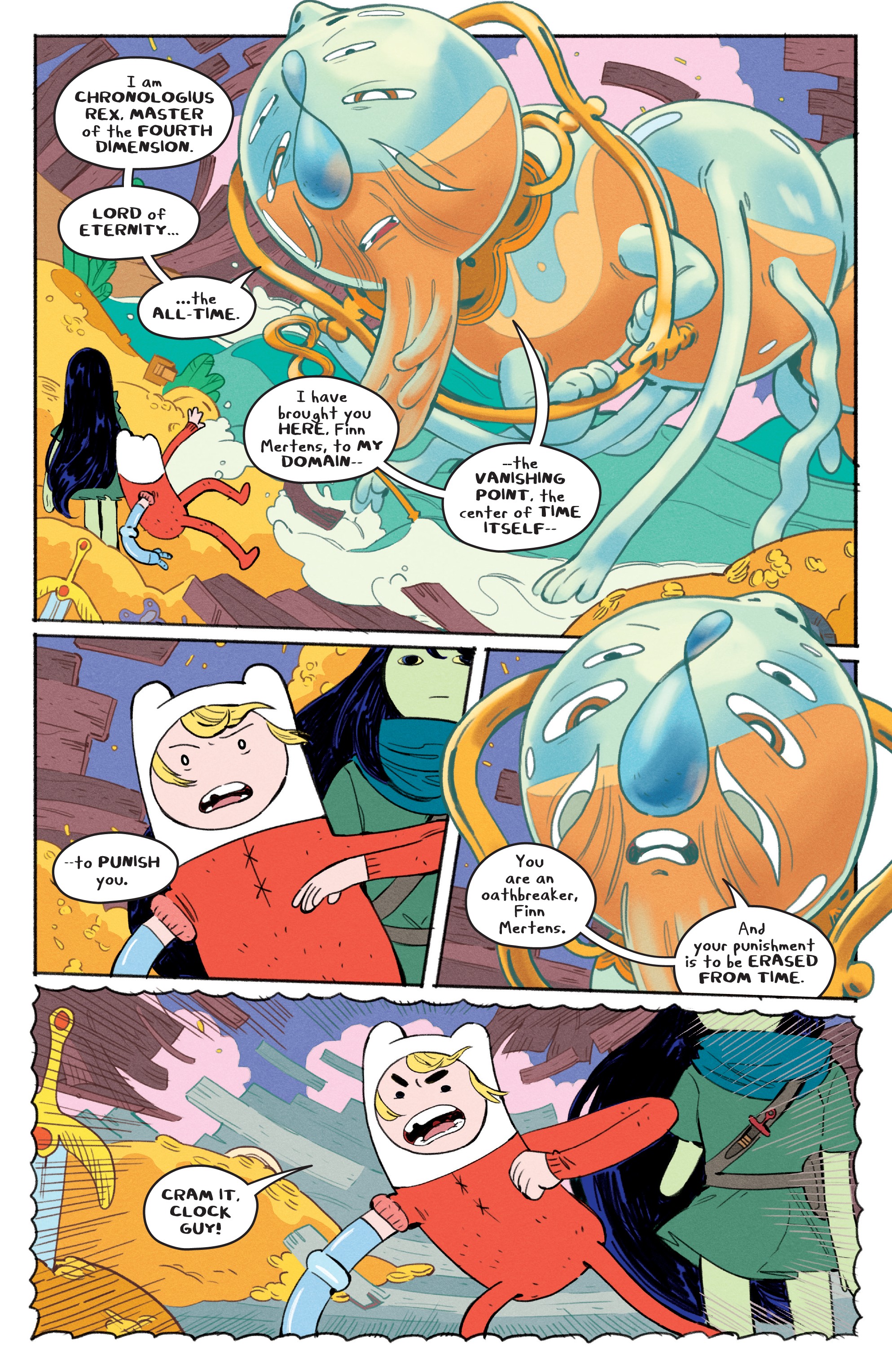Read online Adventure Time: Beginning of the End comic -  Issue # _TPB - 14