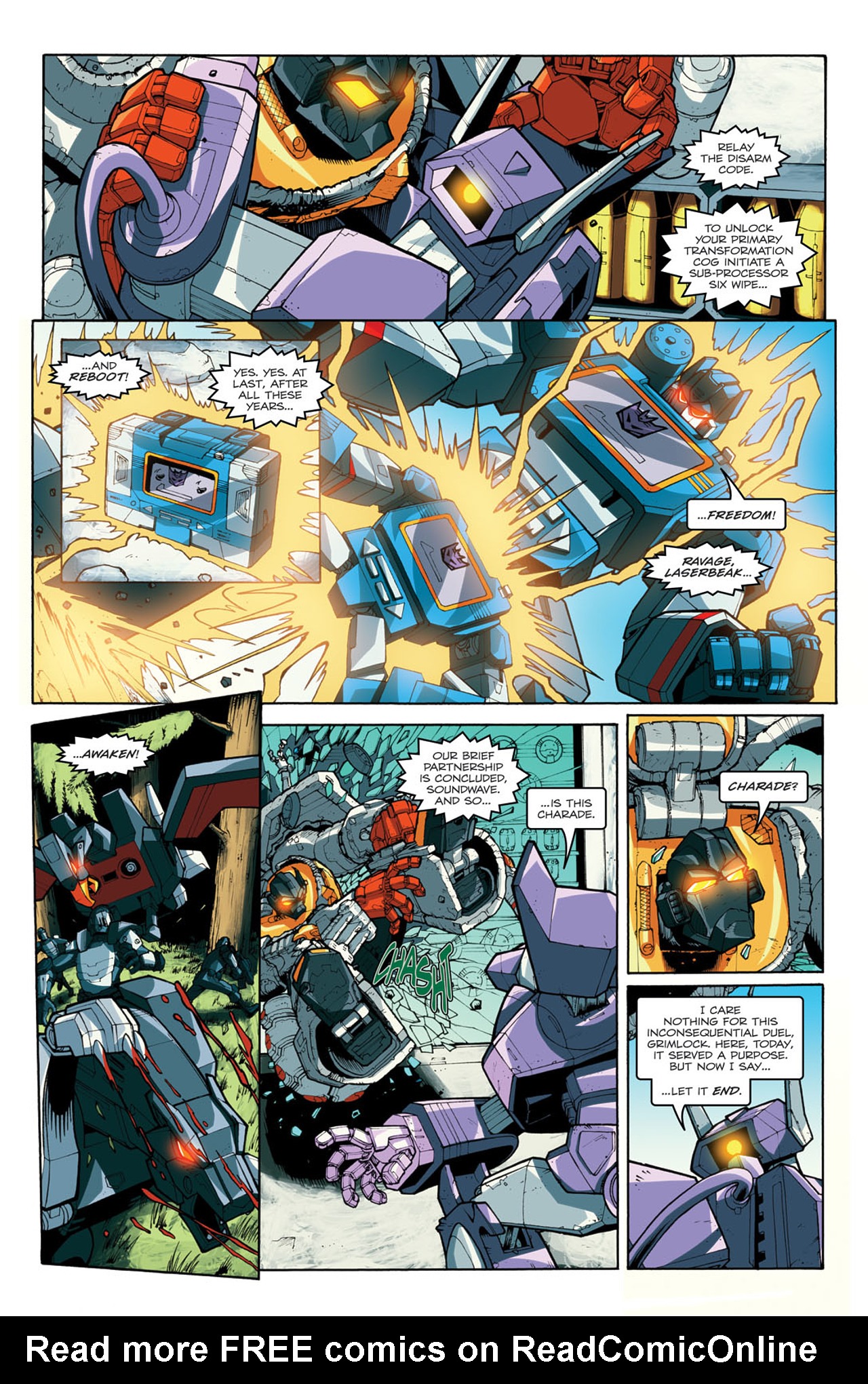 Read online The Transformers: Maximum Dinobots comic -  Issue #5 - 20