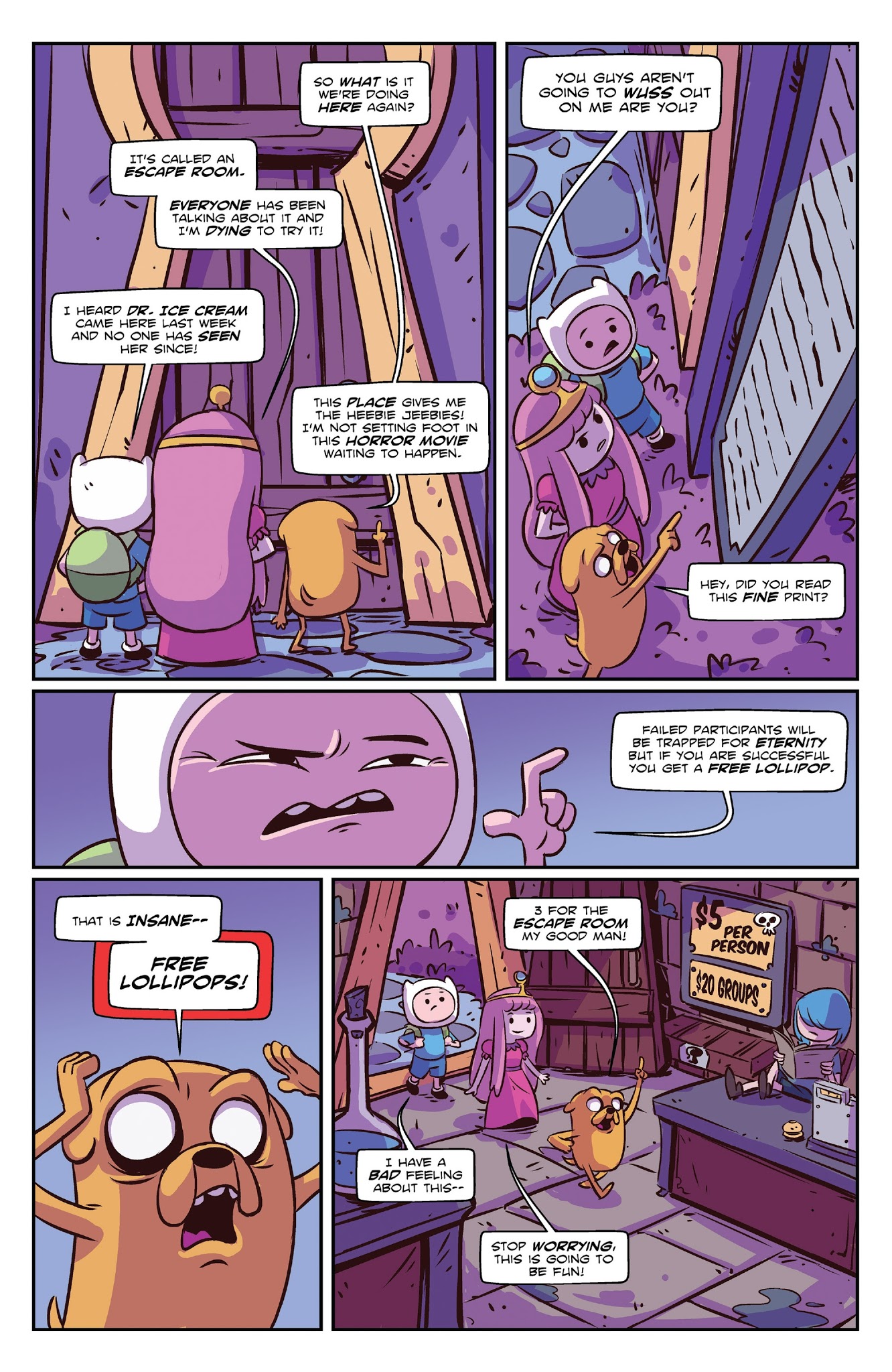 Read online Adventure Time Comics comic -  Issue #17 - 16