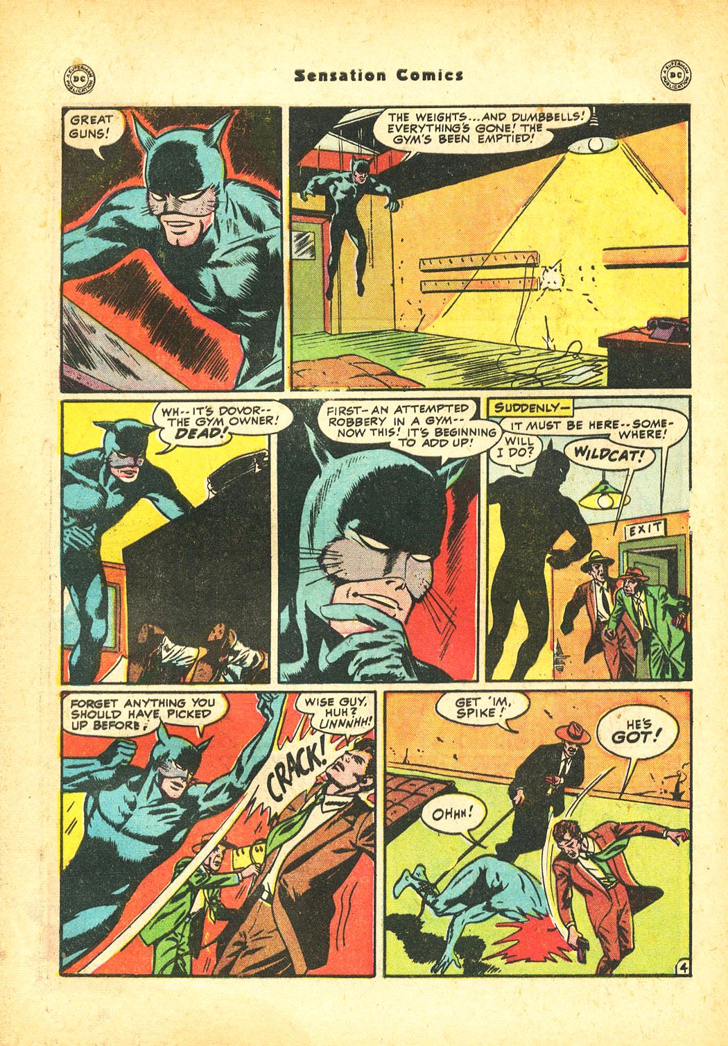 Read online Sensation (Mystery) Comics comic -  Issue #86 - 46