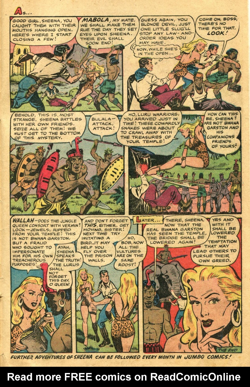 Sheena, Queen of the Jungle (1942) issue 9 - Page 33