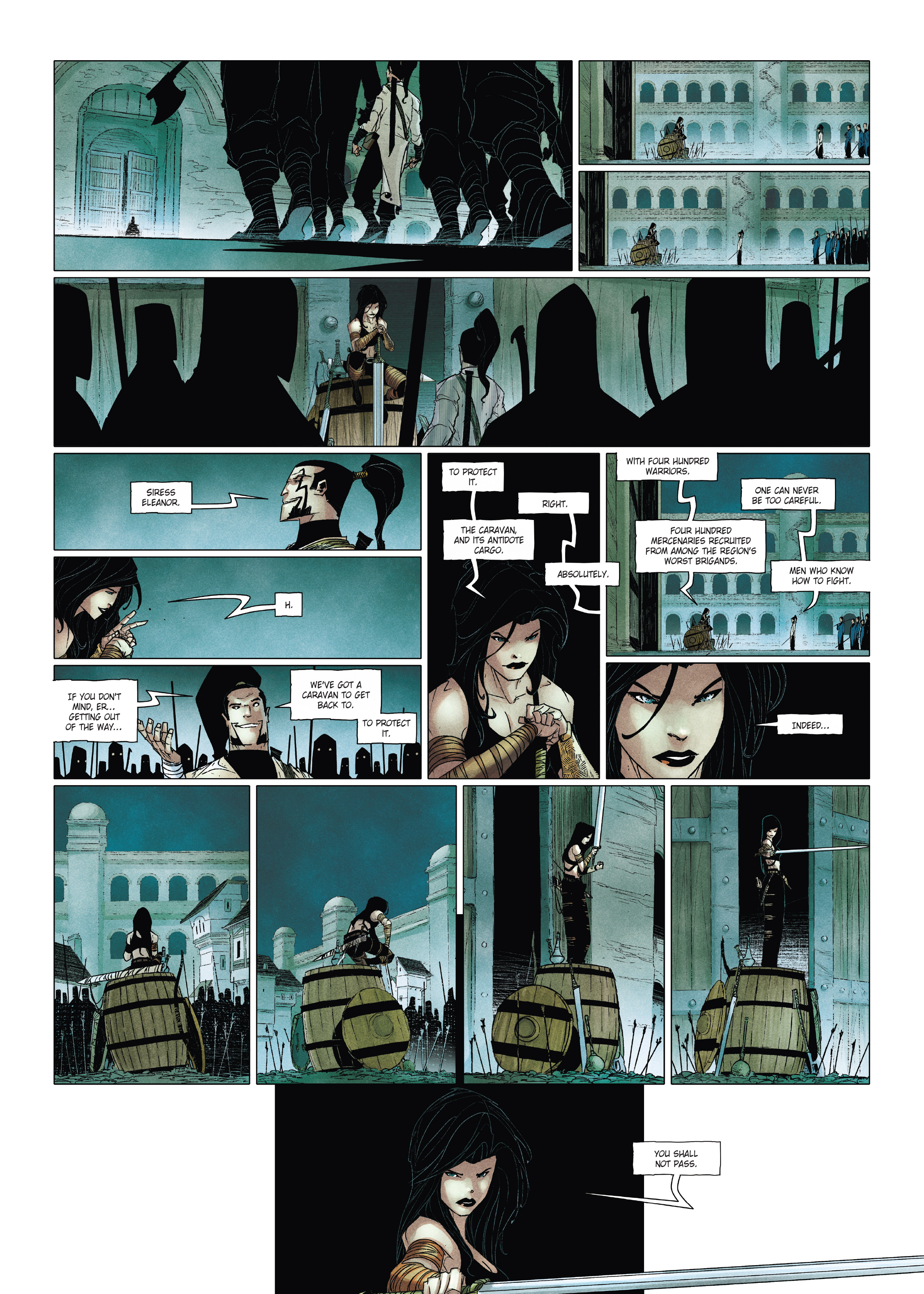 Read online Chronicles of the Dragon Knights comic -  Issue #19 - 39