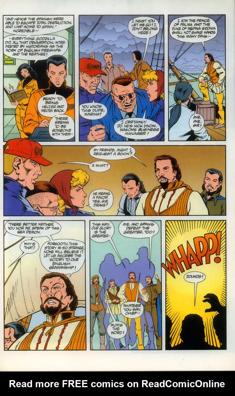 Read online Godzilla (1995) comic -  Issue #10 - 24
