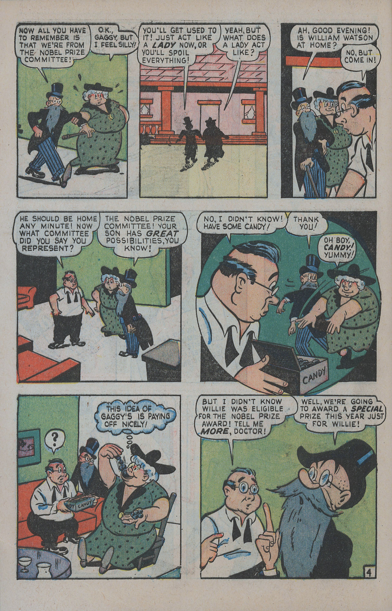 Read online Willie Comics (1946) comic -  Issue #18 - 6