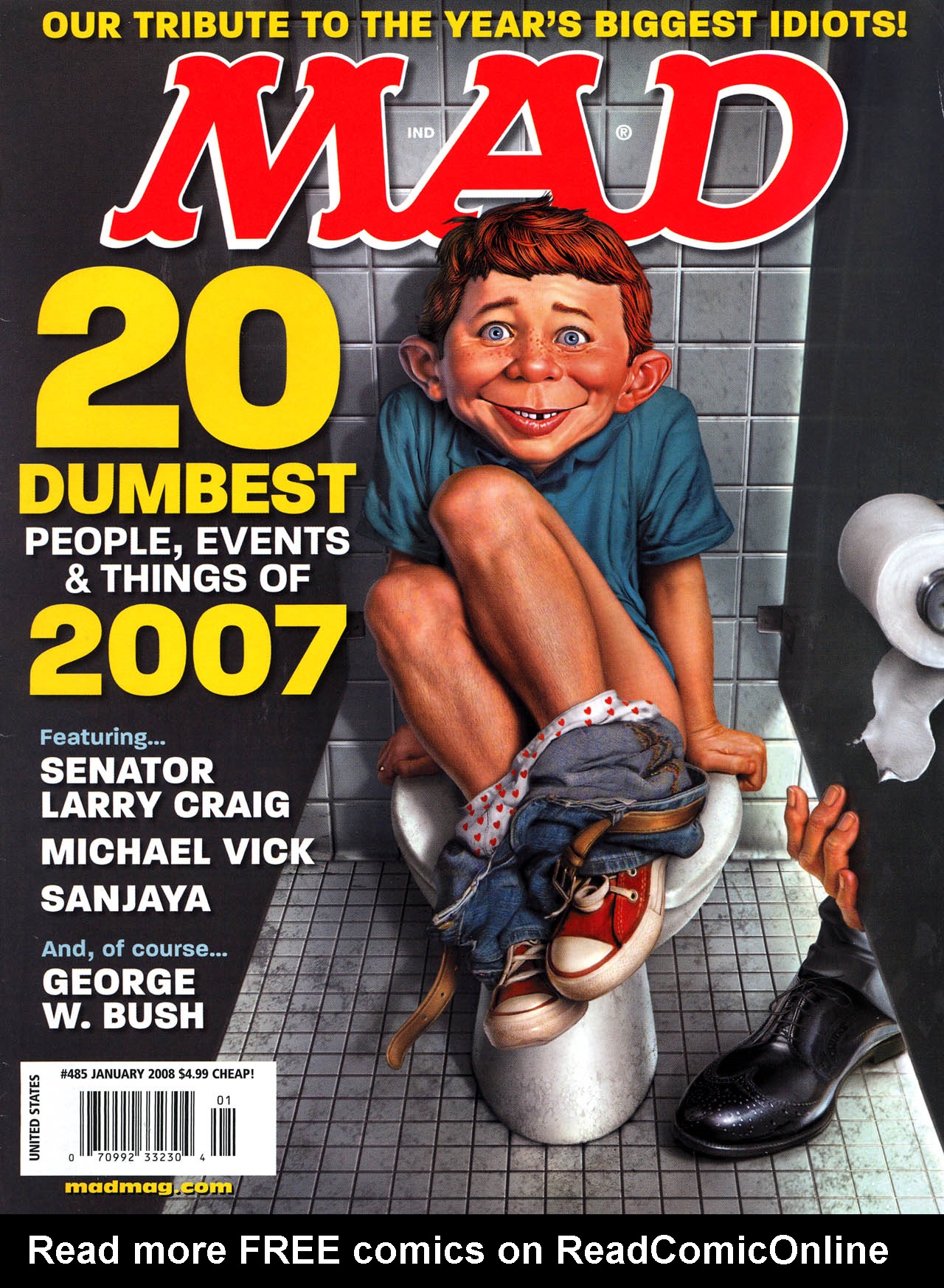 Read online MAD comic -  Issue #485 - 1