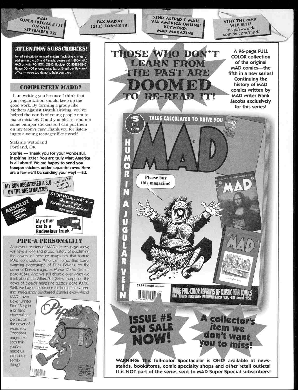 Read online MAD comic -  Issue #373 - 5