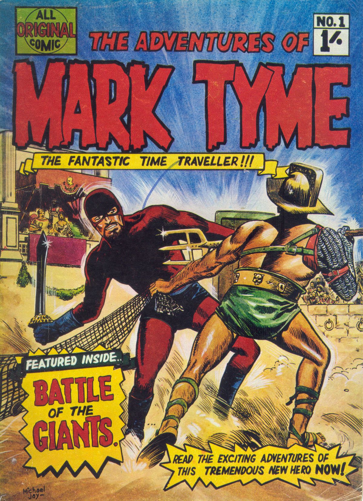 Read online Mark Tyme comic -  Issue #1 - 1