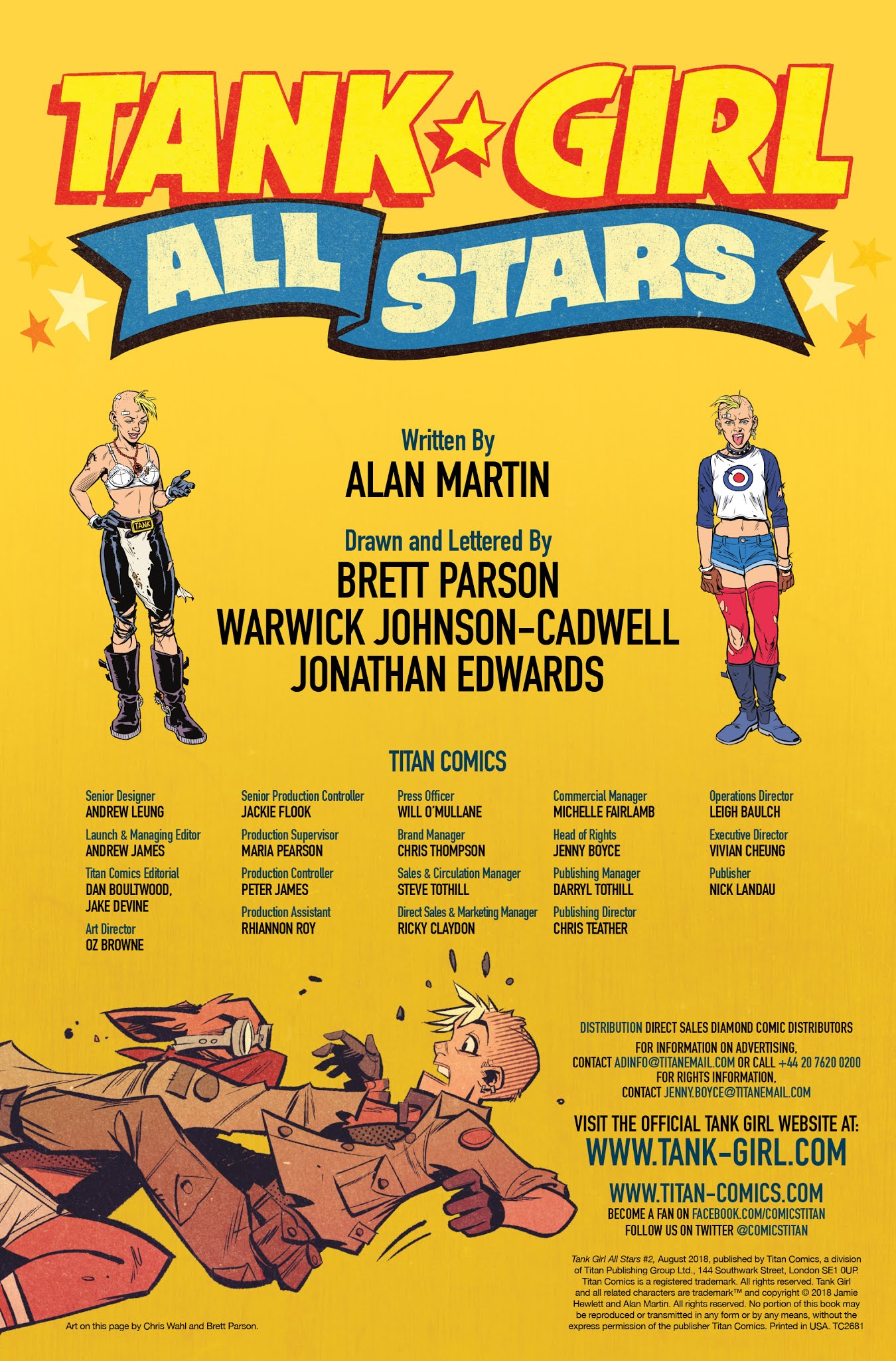 Read online Tank Girl: All Stars comic -  Issue #2 - 3