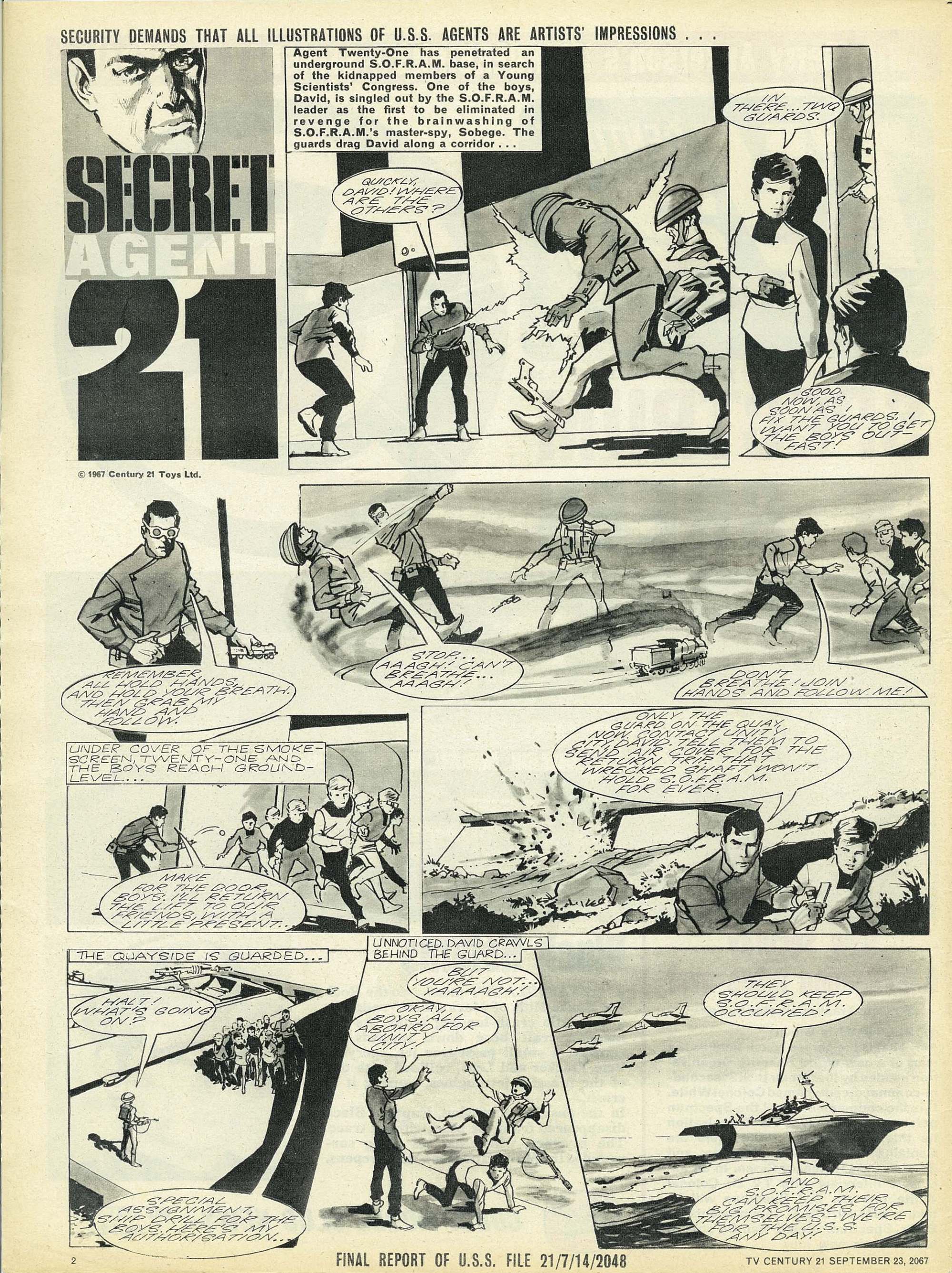 Read online TV Century 21 (TV 21) comic -  Issue #140 - 2