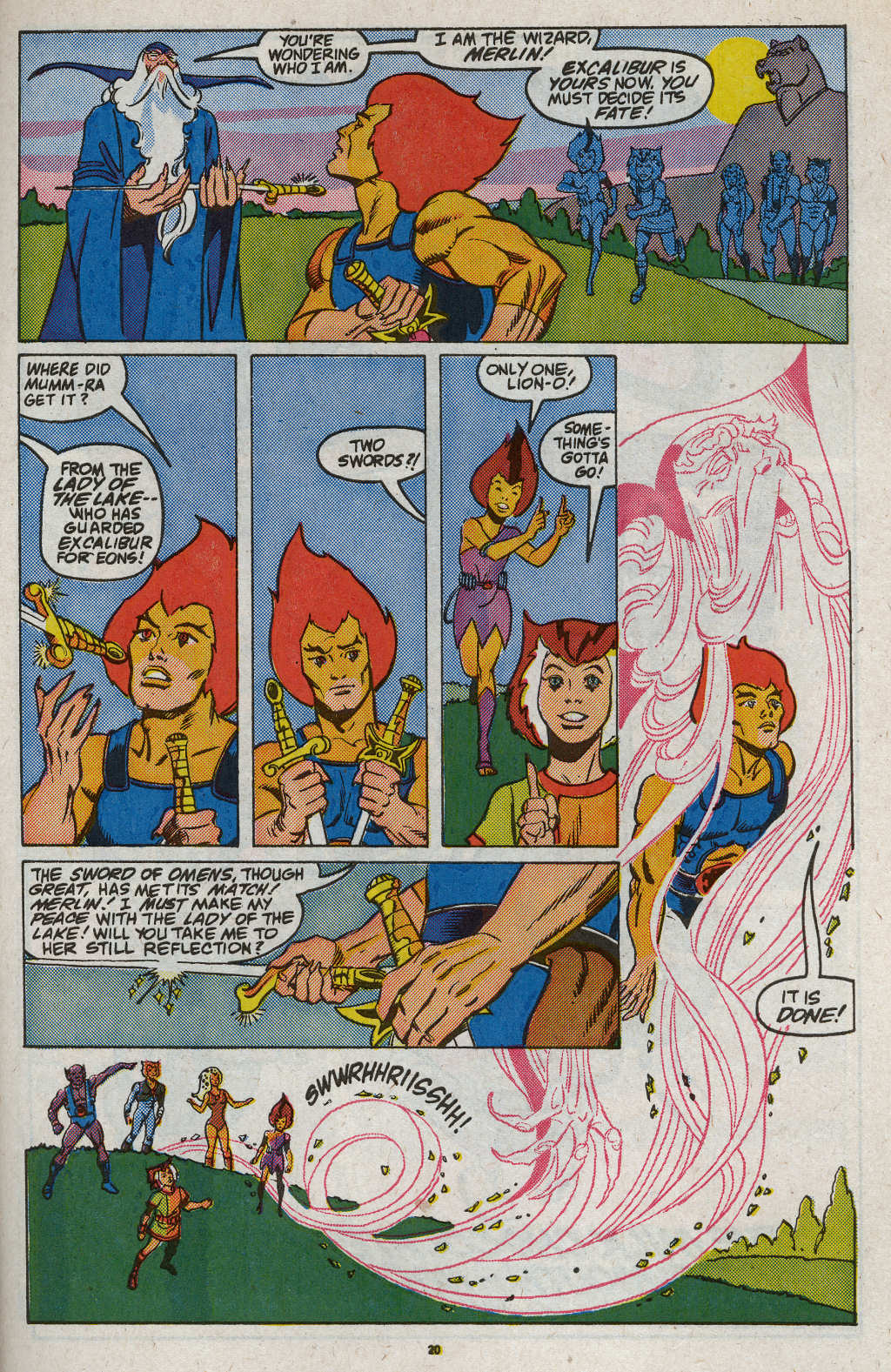 Read online ThunderCats (1985) comic -  Issue #20 - 30
