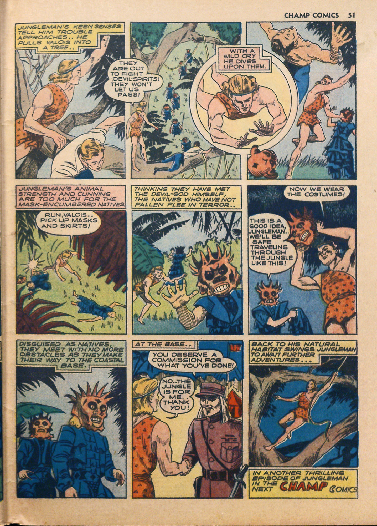 Read online Champ Comics comic -  Issue #14 - 53