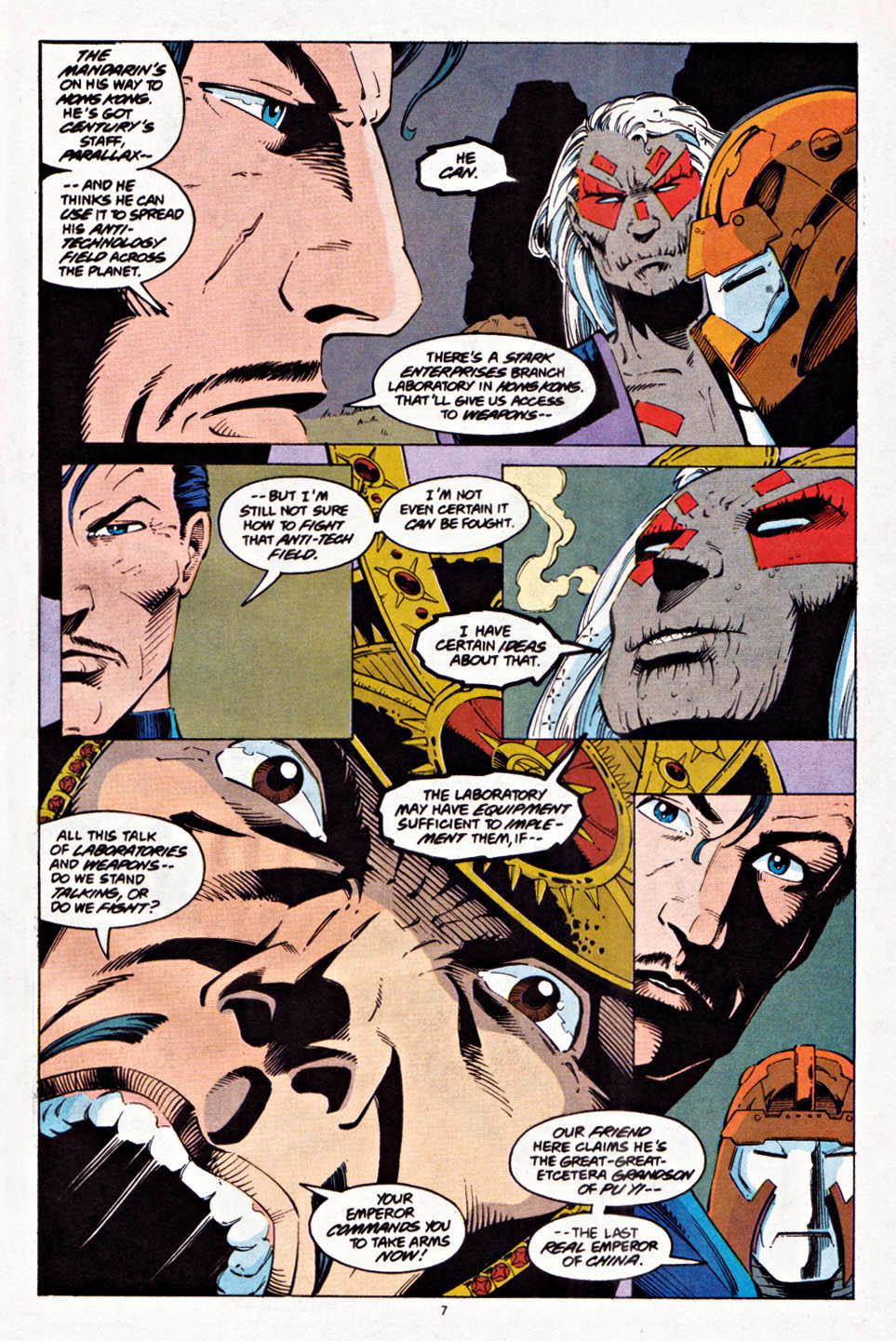 Read online War Machine (1994) comic -  Issue #10 - 7