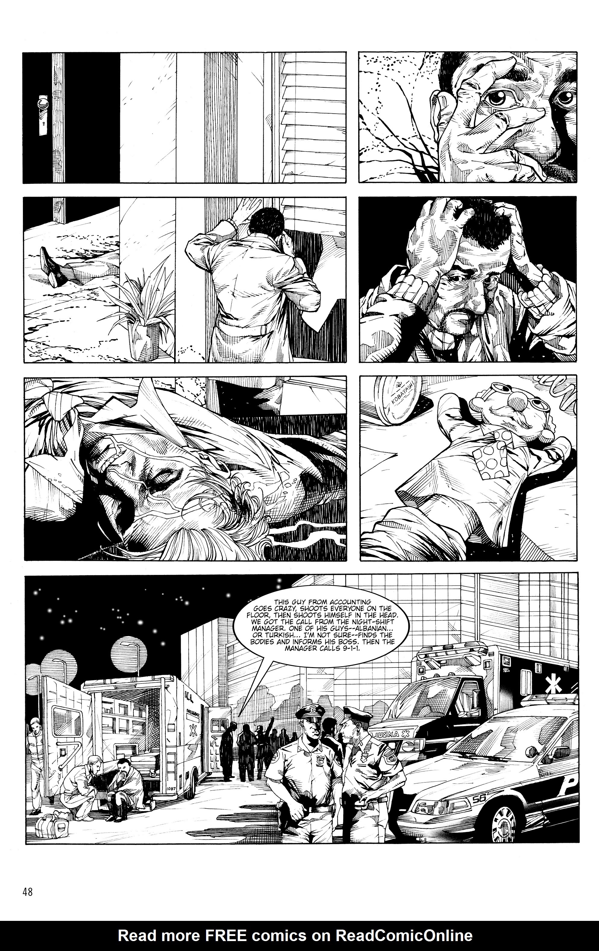 Read online Noir: A Collection of Crime Comics comic -  Issue # TPB - 47