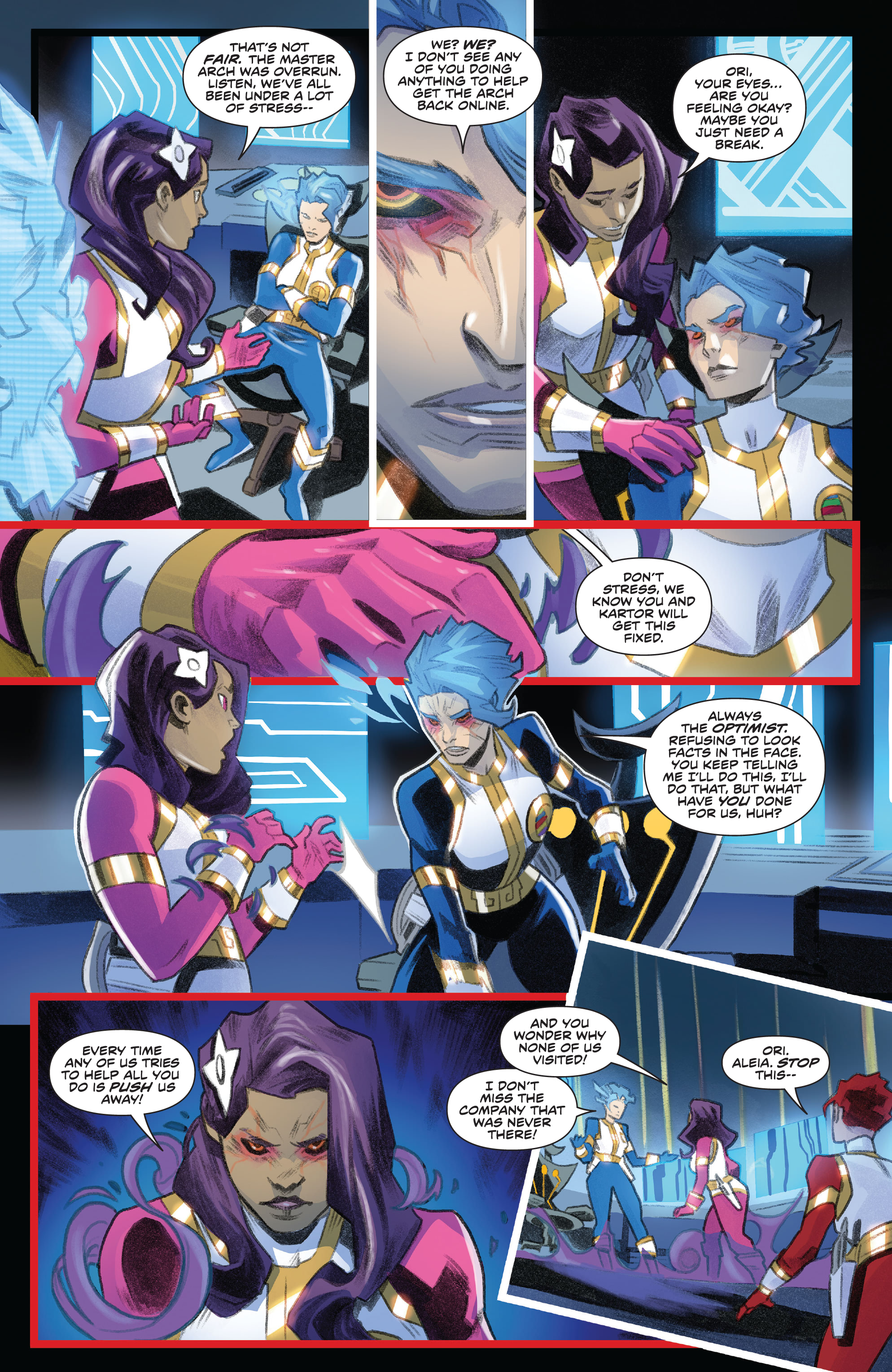 Read online Power Rangers Universe comic -  Issue #5 - 16