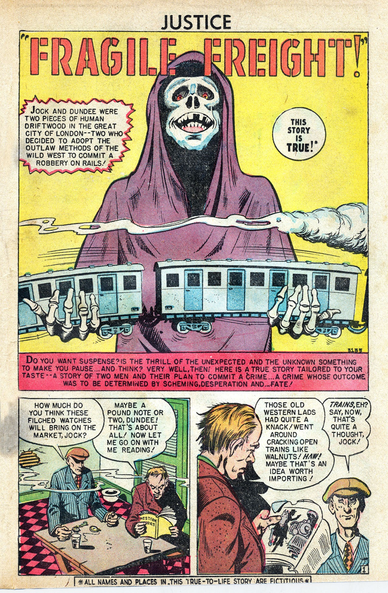 Read online Justice Comics (1948) comic -  Issue #7 - 25