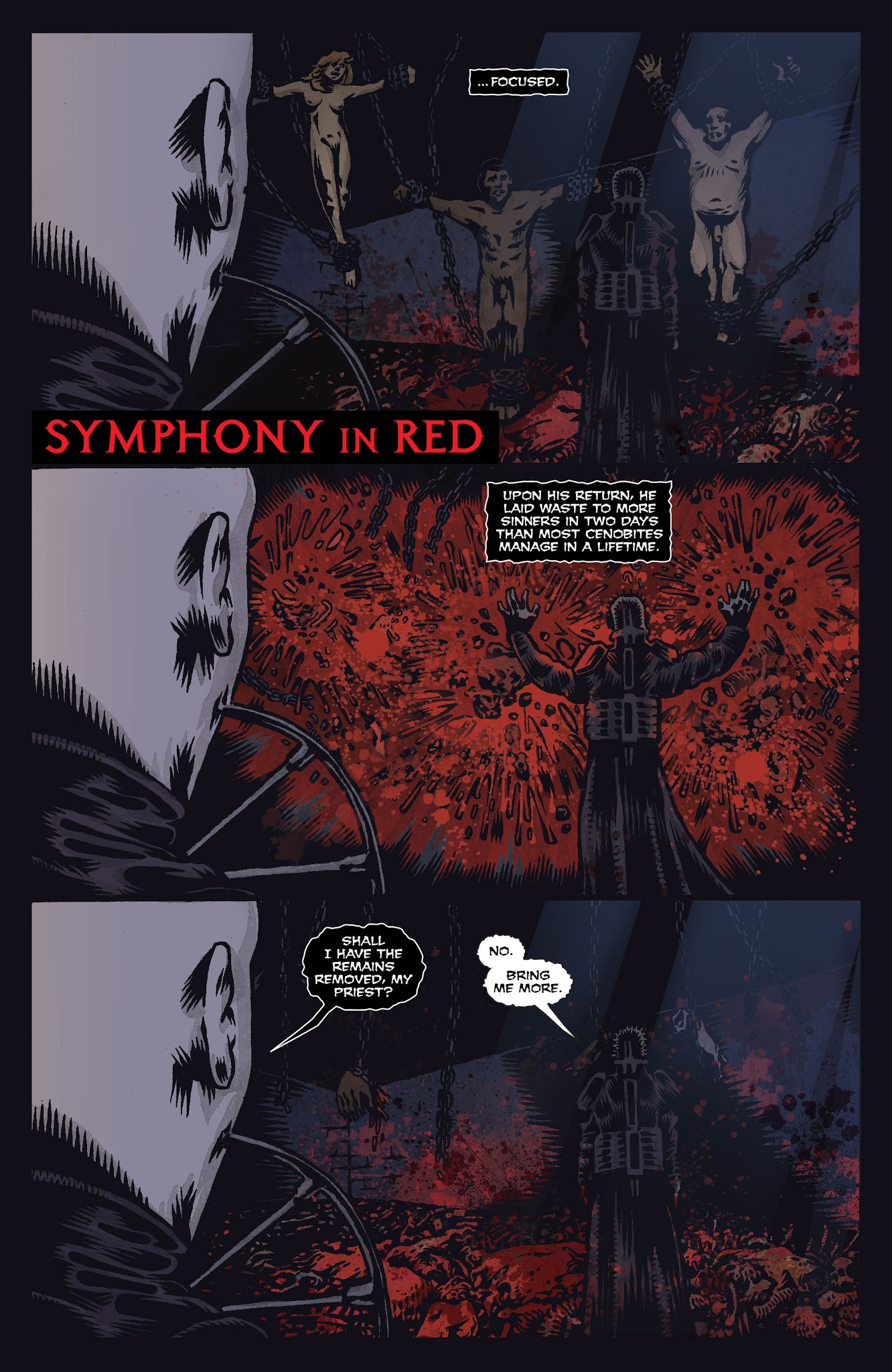 Read online Clive Barker's Hellraiser: Bestiary comic -  Issue #1 - 4