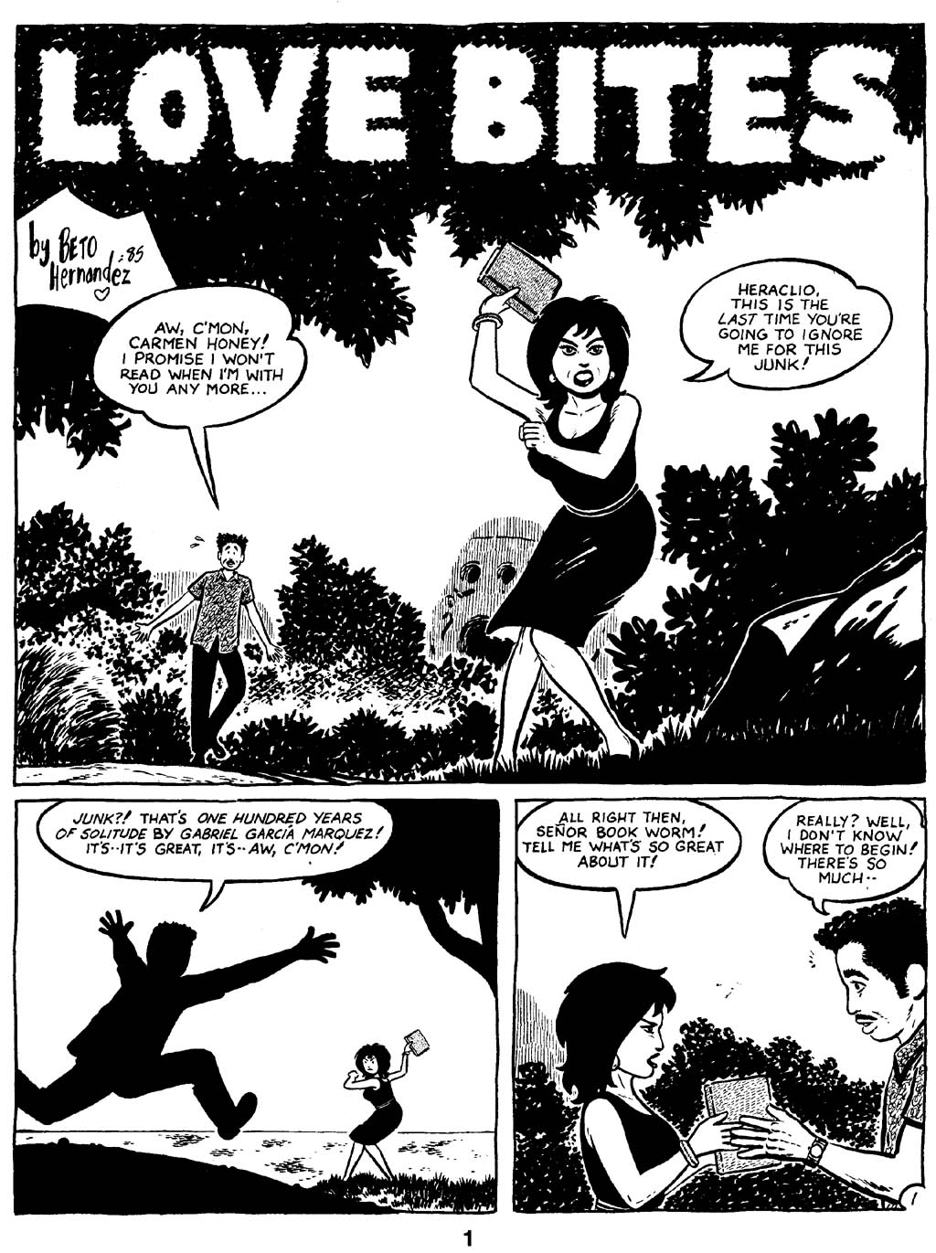 Read online Love and Rockets (1982) comic -  Issue #16 - 3