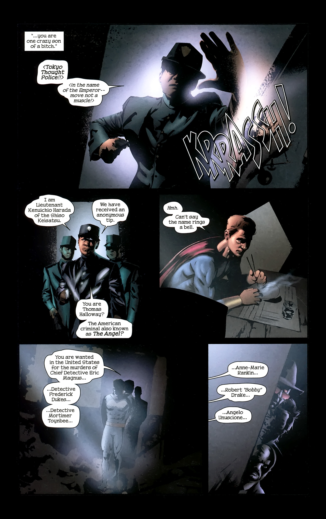 Read online X-Men Noir: Mark of Cain comic -  Issue #1 - 23
