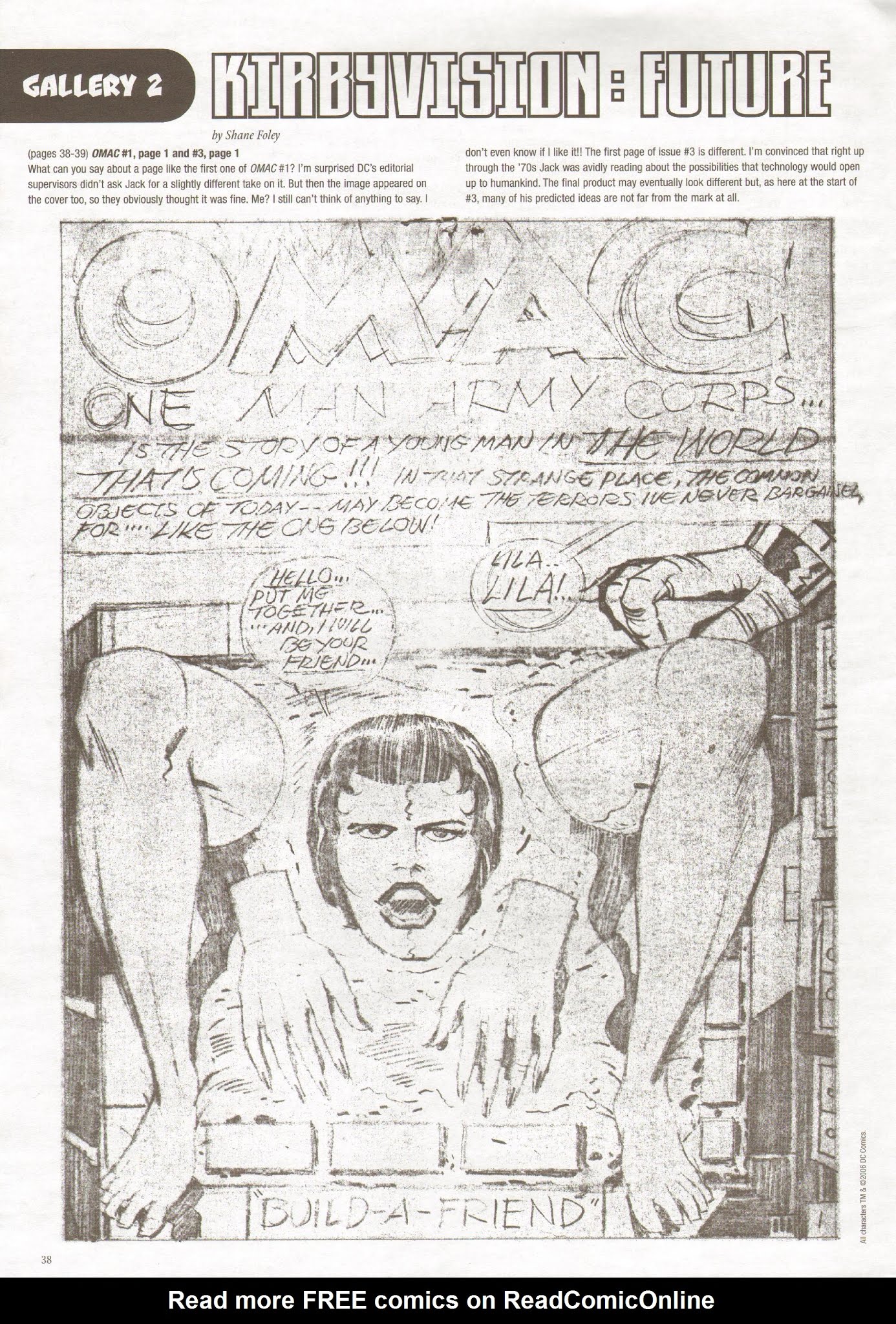 Read online The Jack Kirby Collector comic -  Issue #45 - 40