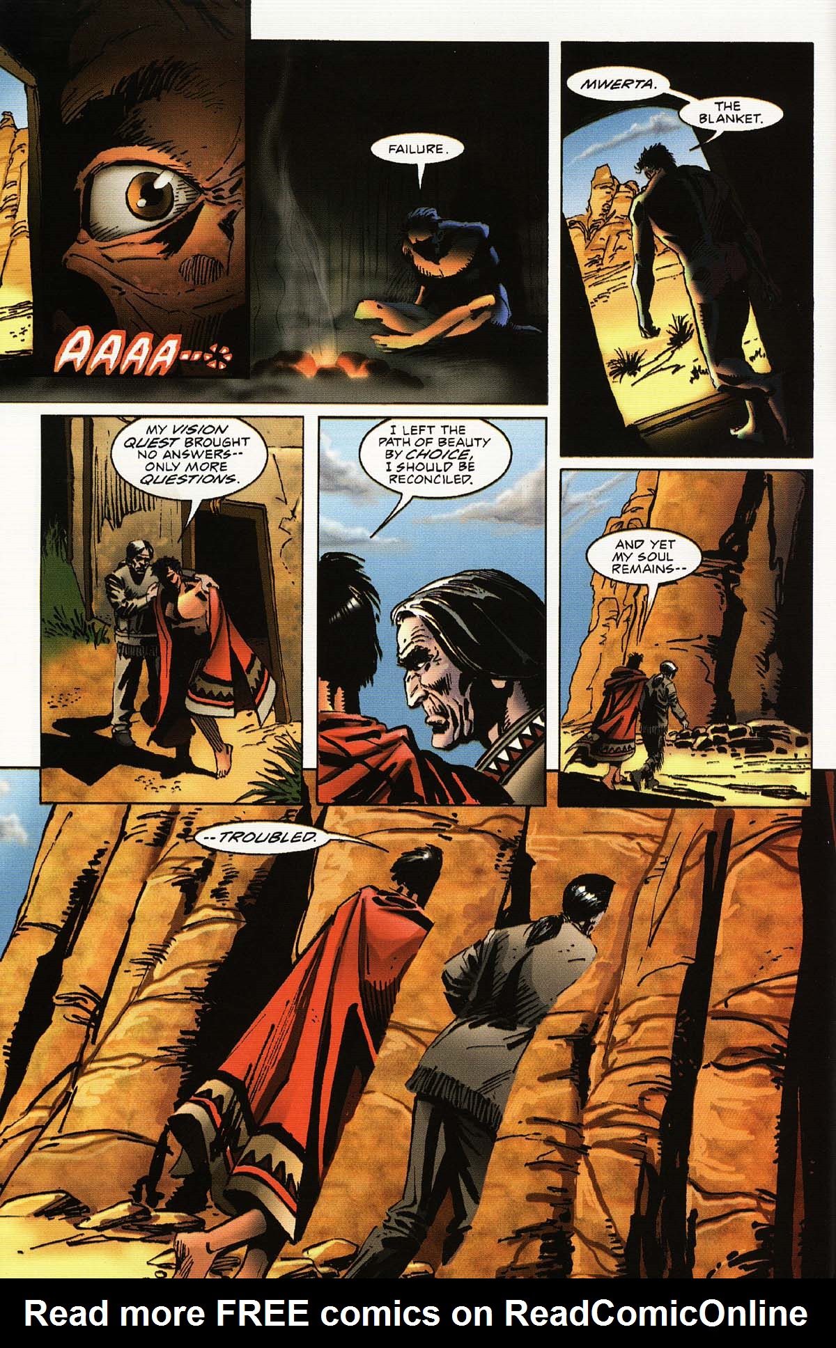 Read online Deathmask comic -  Issue #1 - 8