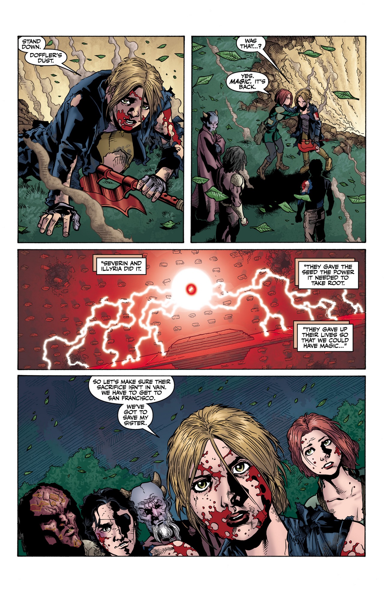 Read online Buffy the Vampire Slayer Season Nine comic -  Issue #25 - 16