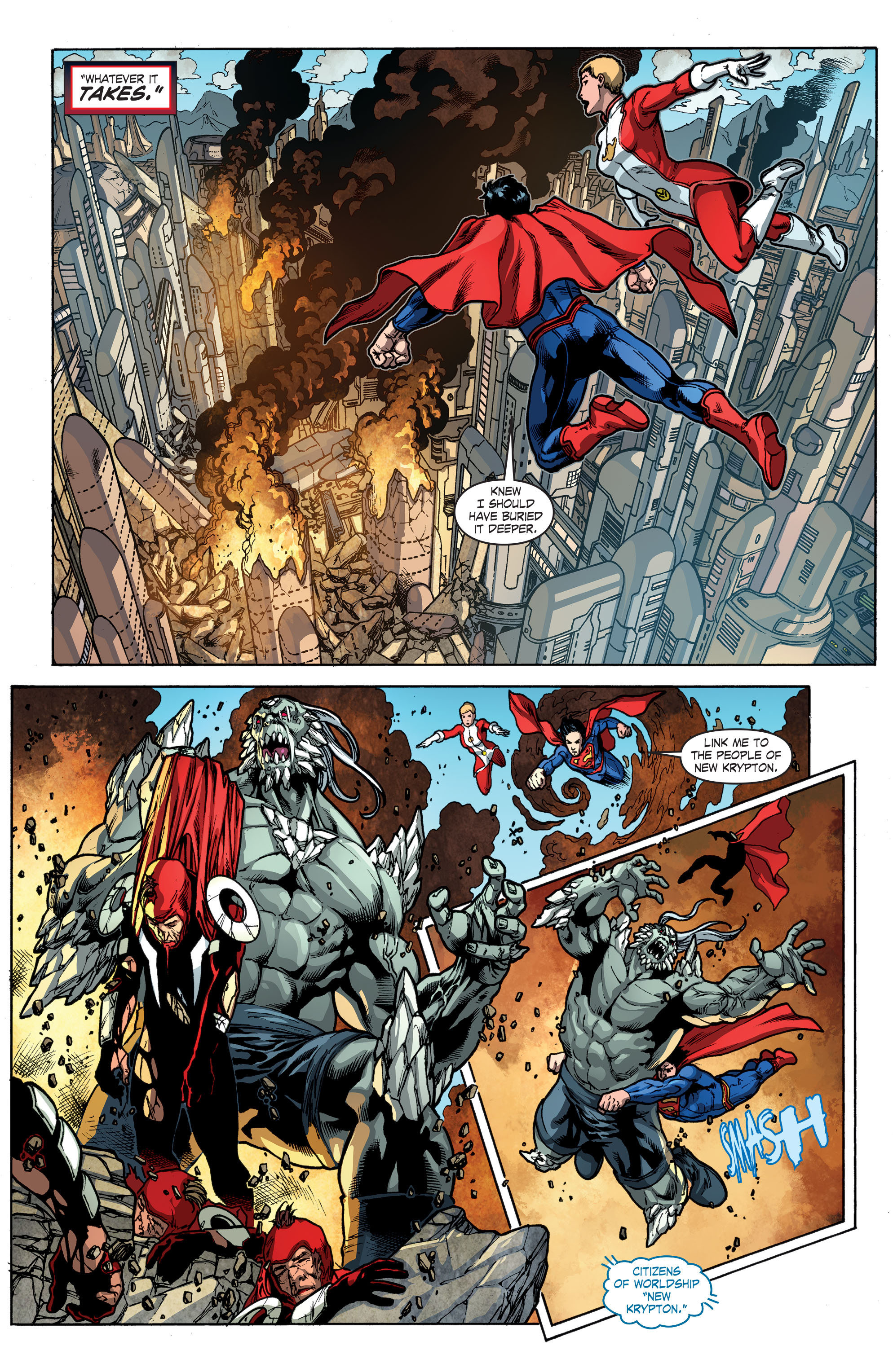 Read online Smallville Season 11 [II] comic -  Issue # TPB 4 - 84