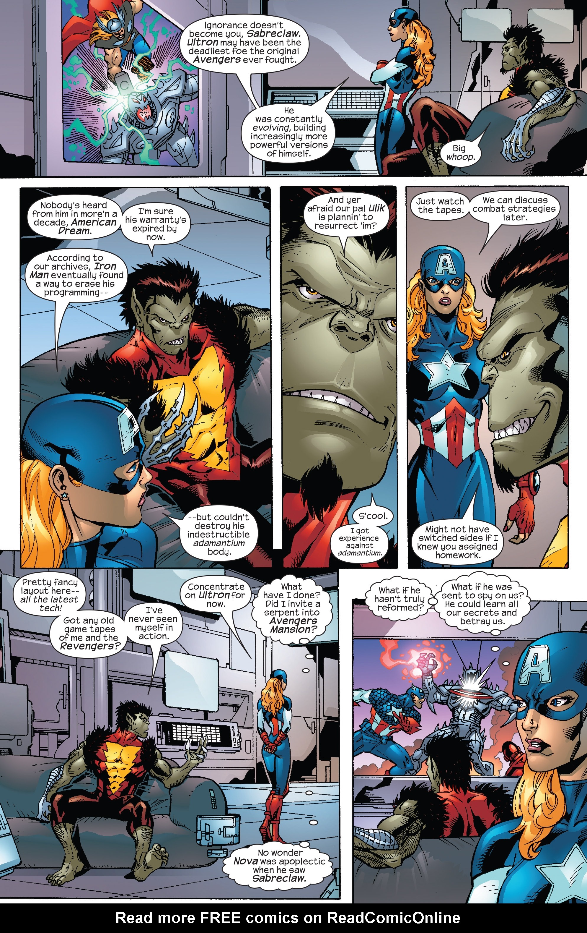 Read online Ms. Fantastic (Marvel)(MC2) - Avengers Next (2007) comic -  Issue #3 - 4