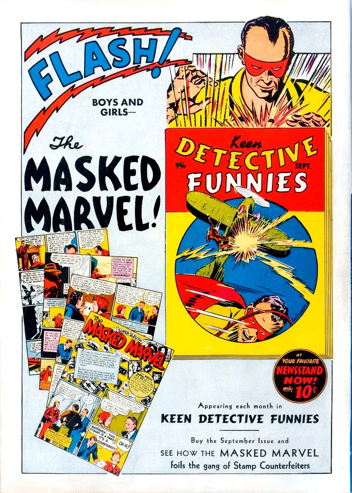 Read online Amazing Man Comics comic -  Issue #5 - 68