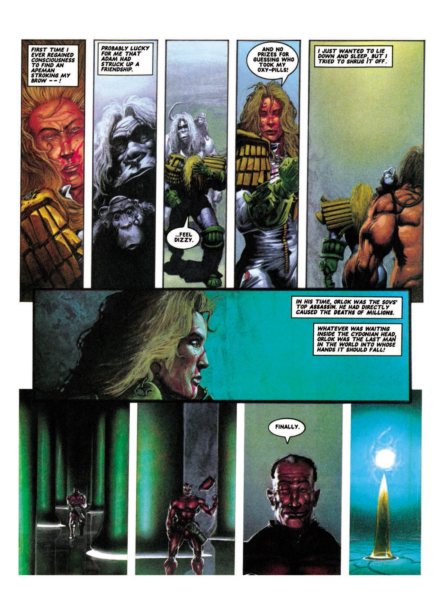 Read online Judge Anderson: The Psi Files comic -  Issue # TPB 2 - 148