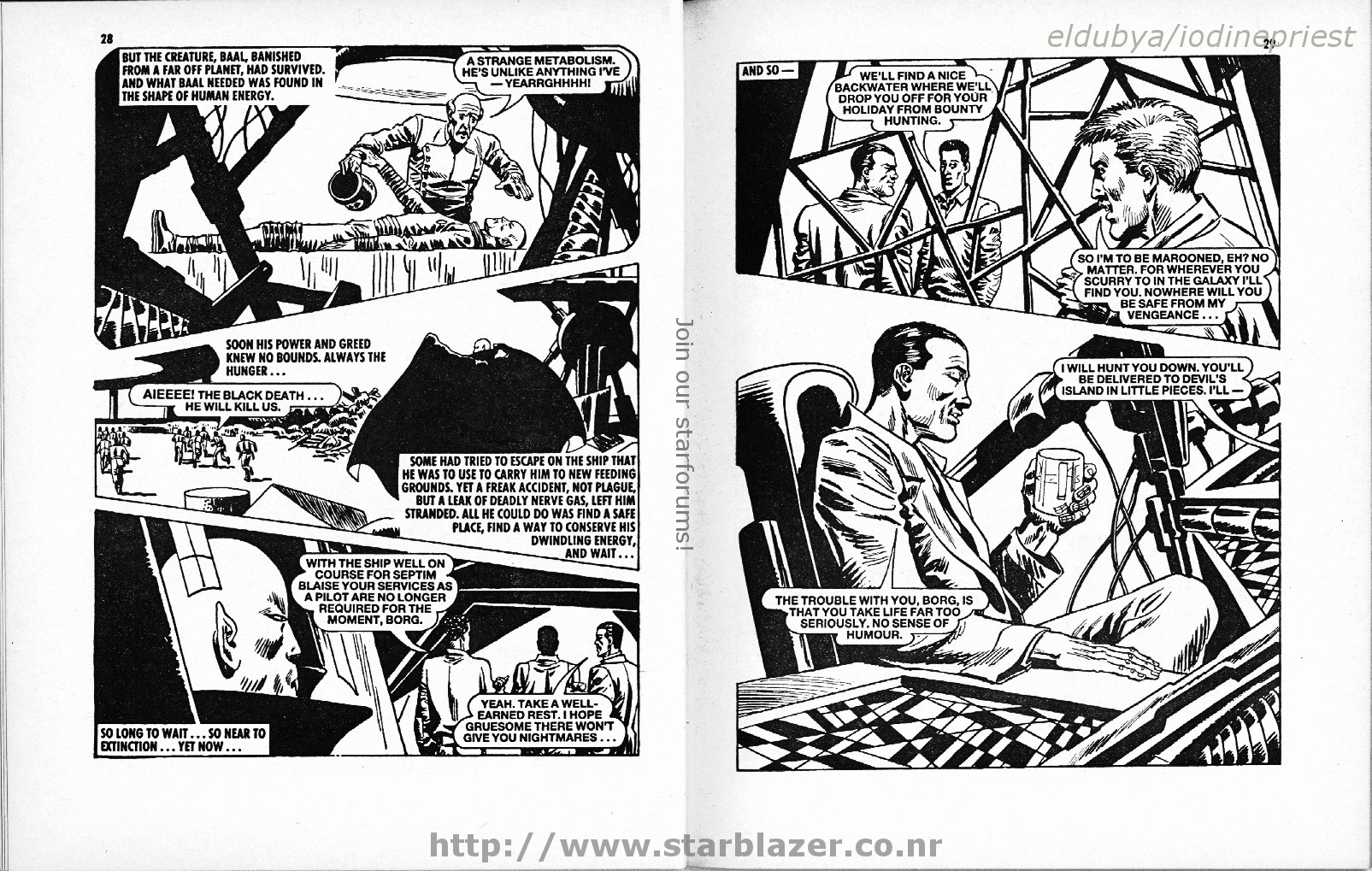 Read online Starblazer comic -  Issue #208 - 16
