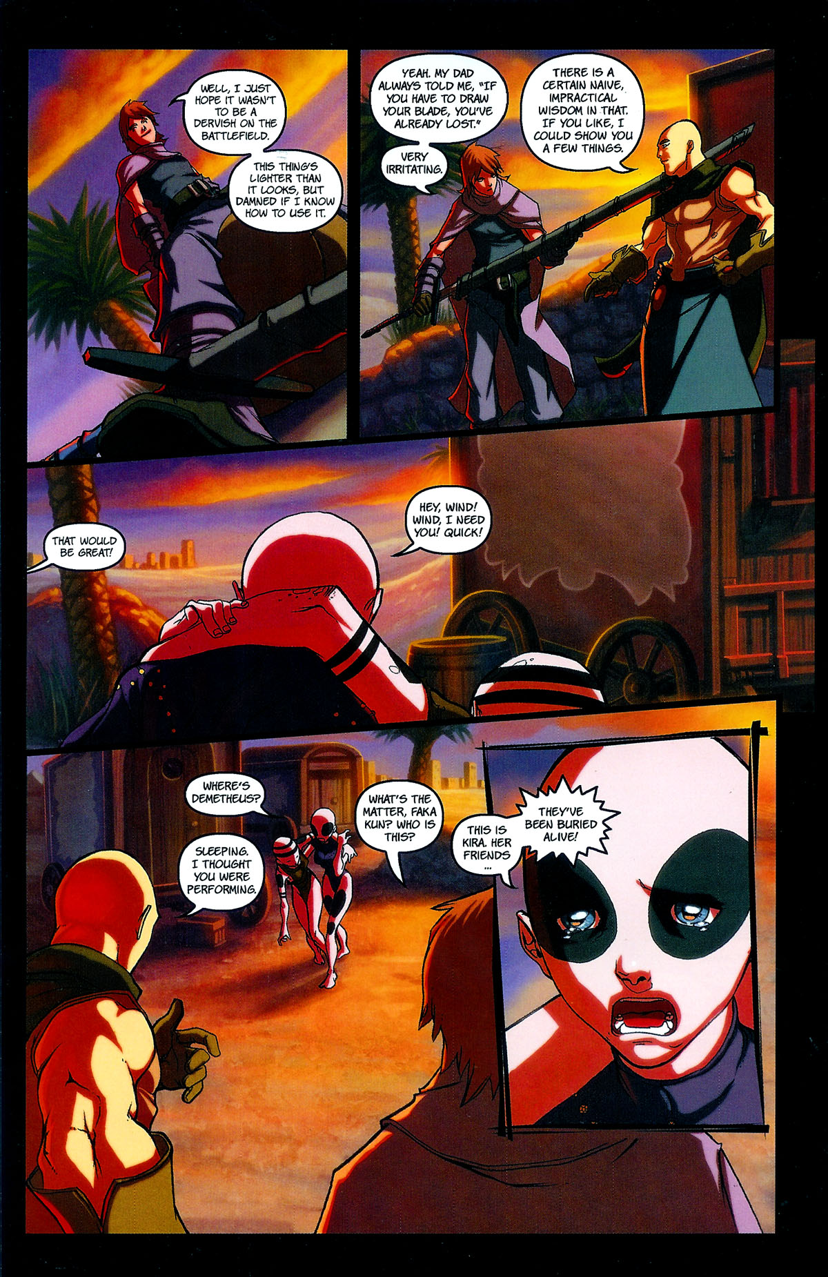 Read online Exalted comic -  Issue #3 - 10