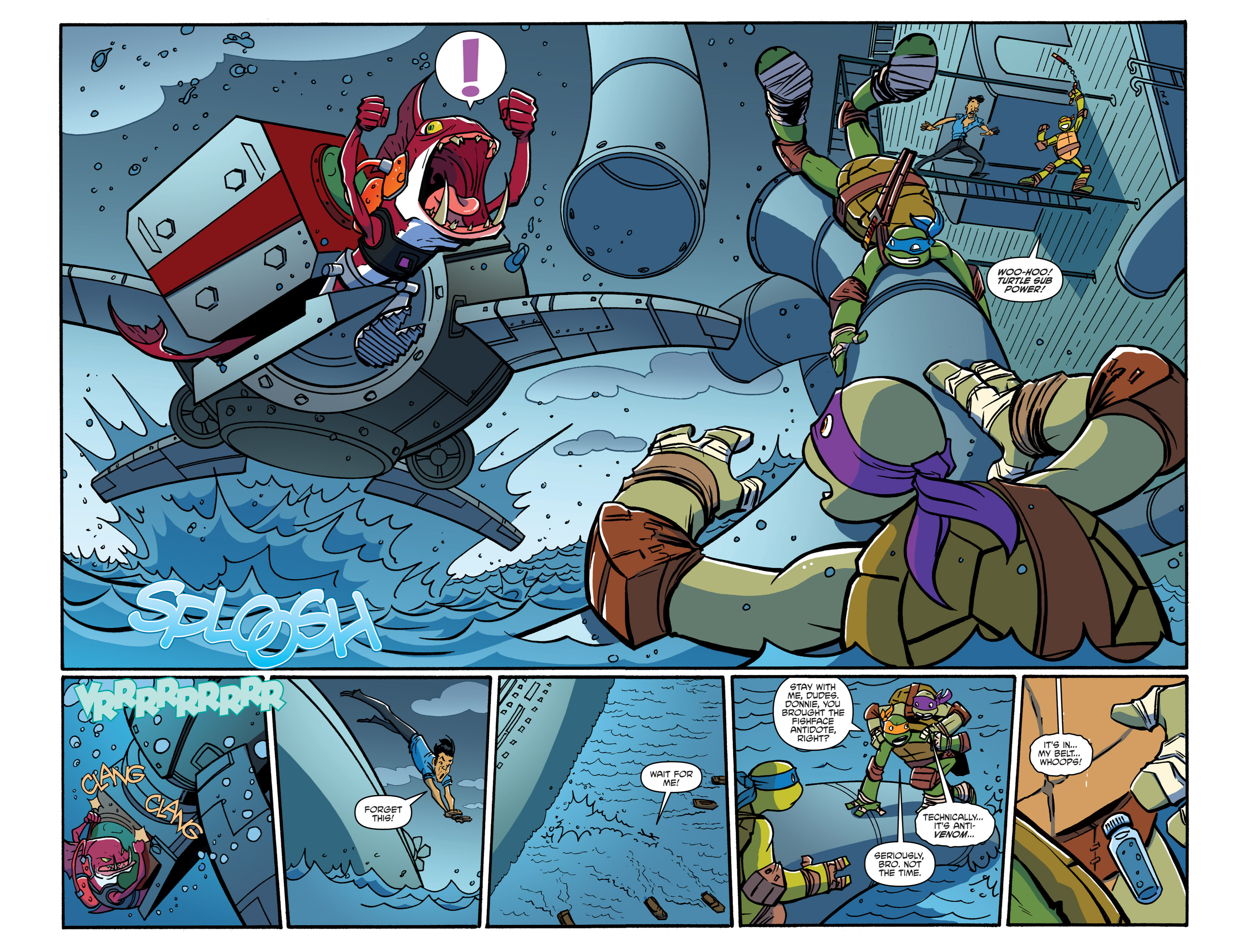 Read online Teenage Mutant Ninja Turtles New Animated Adventures comic -  Issue #5 - 20