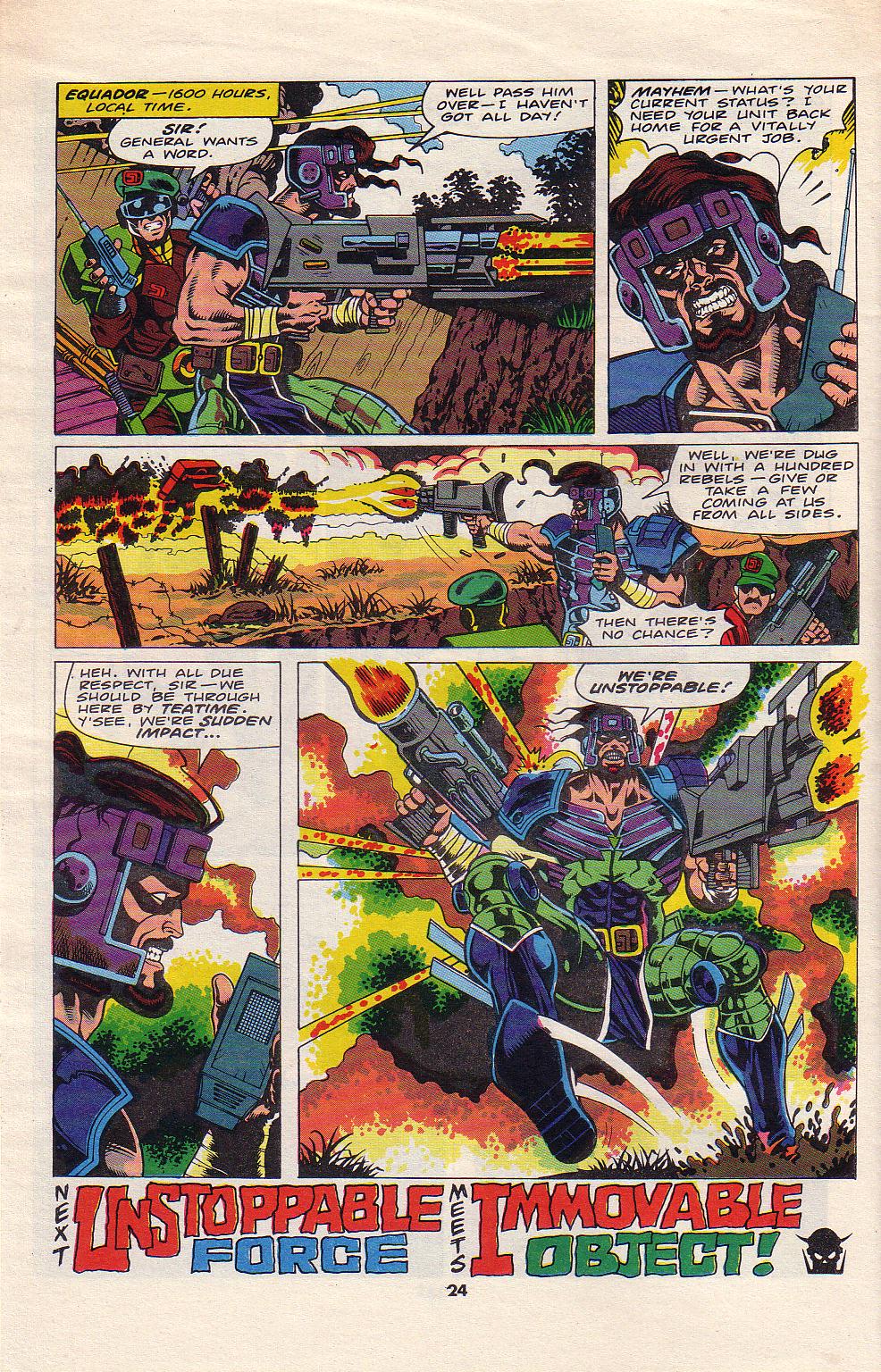 Read online Death's Head comic -  Issue #5 - 23