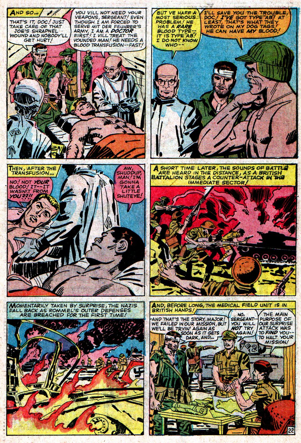 Read online Sgt. Fury comic -  Issue #6 - 31