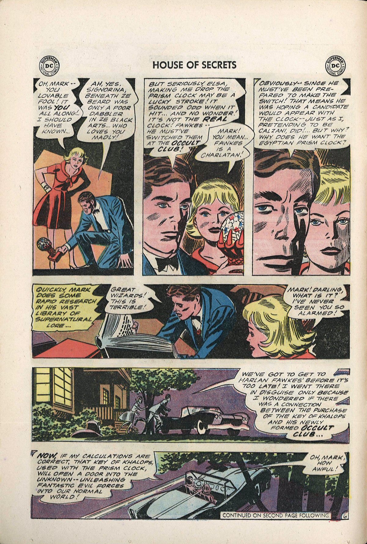 Read online House of Secrets (1956) comic -  Issue #70 - 8