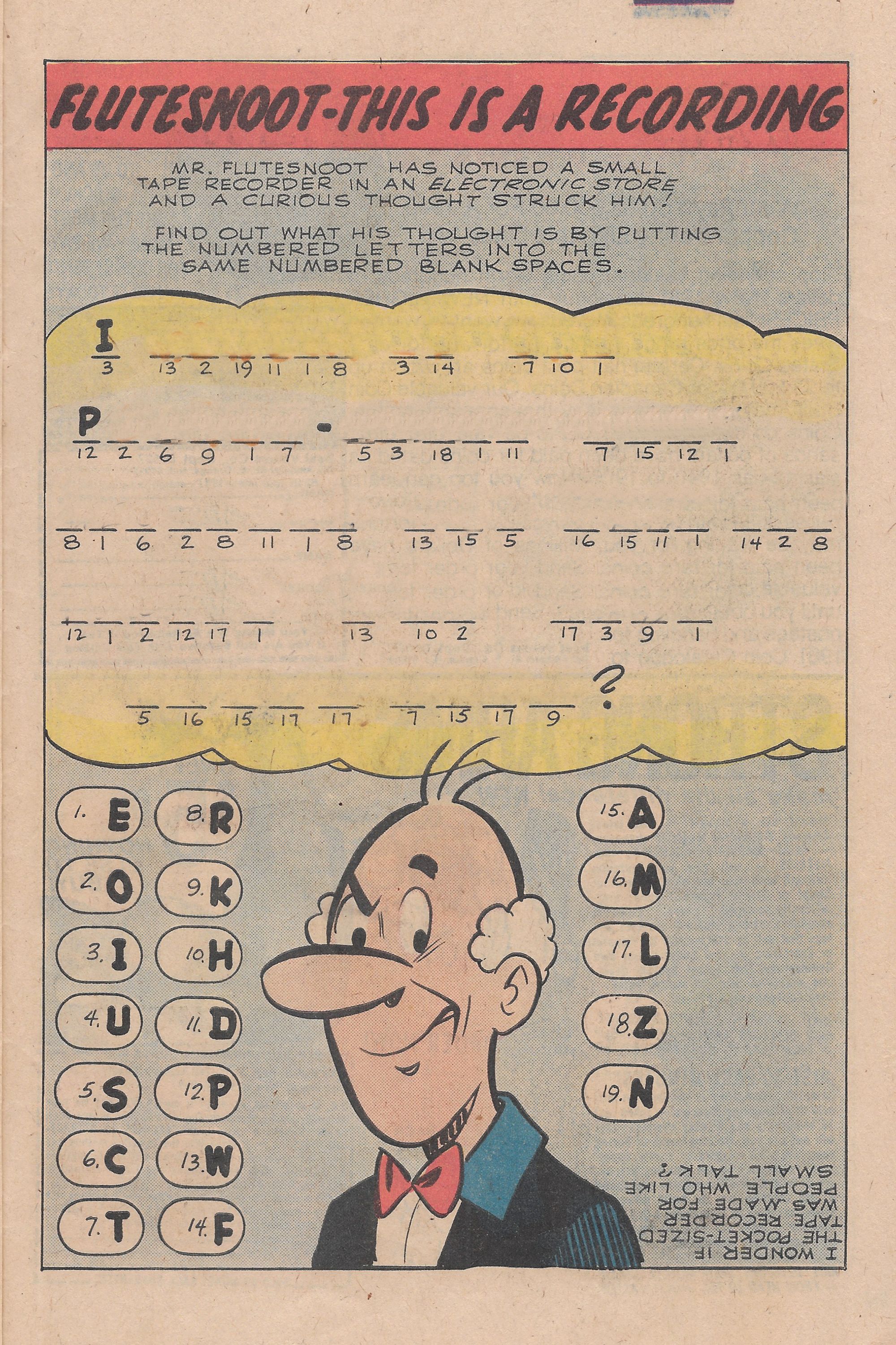 Read online Archie's Joke Book Magazine comic -  Issue #277 - 27