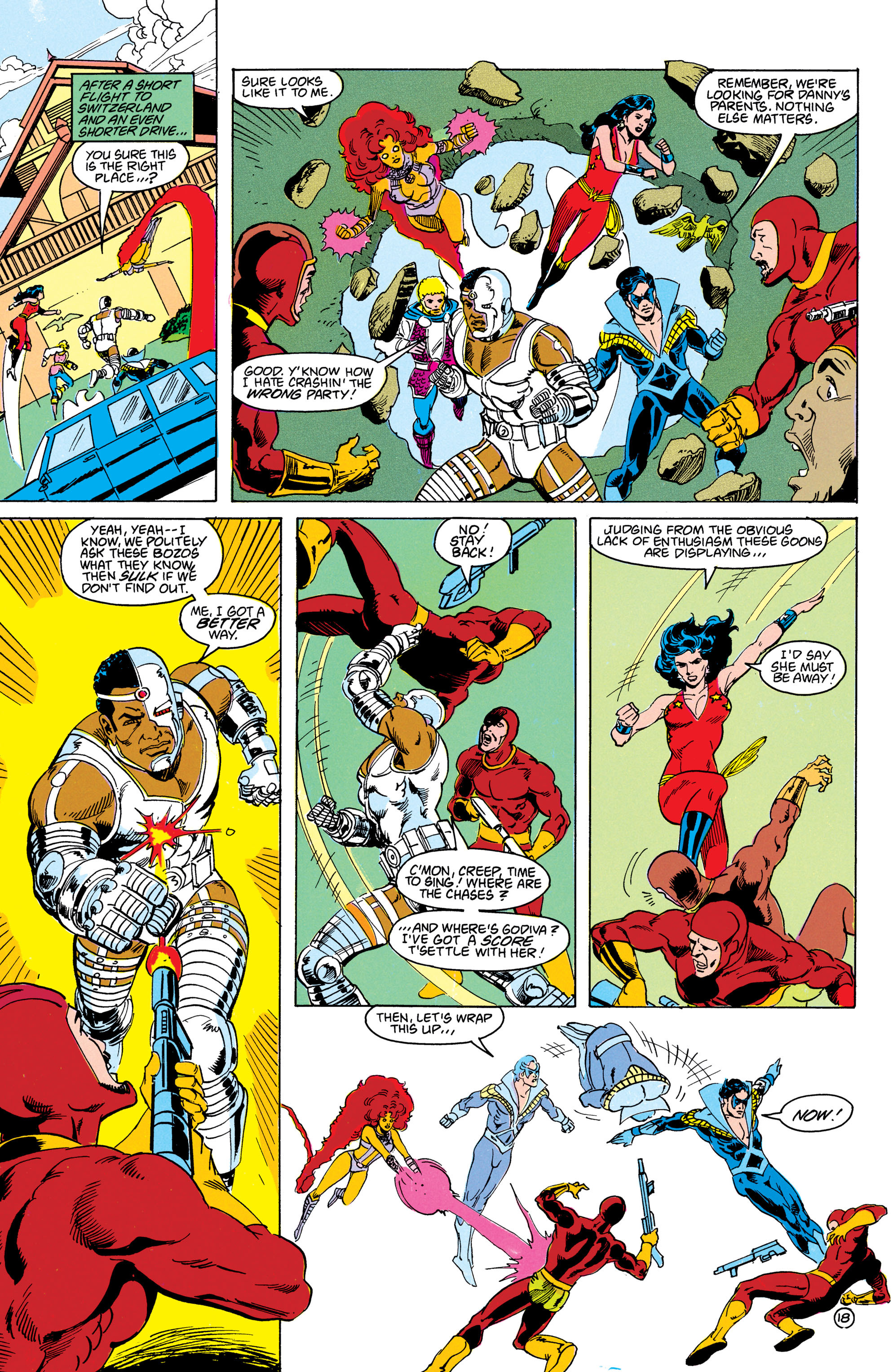 Read online The New Teen Titans (1984) comic -  Issue # _Annual 3 - 19