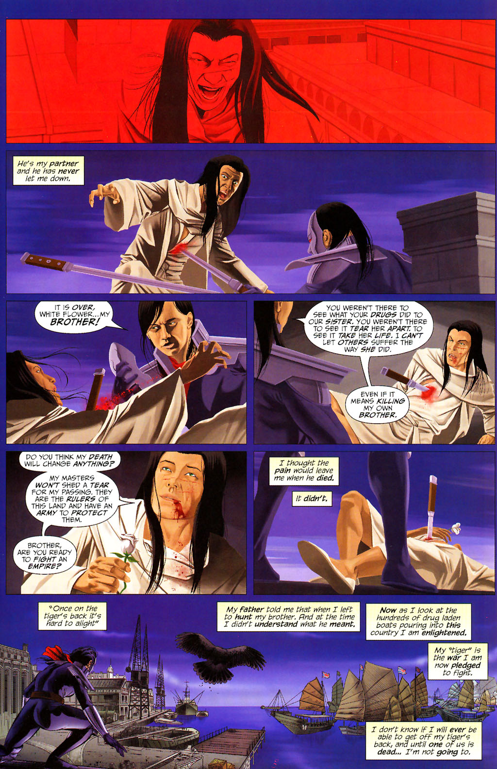 Read online ShadowHawk (2005) comic -  Issue #13 - 18