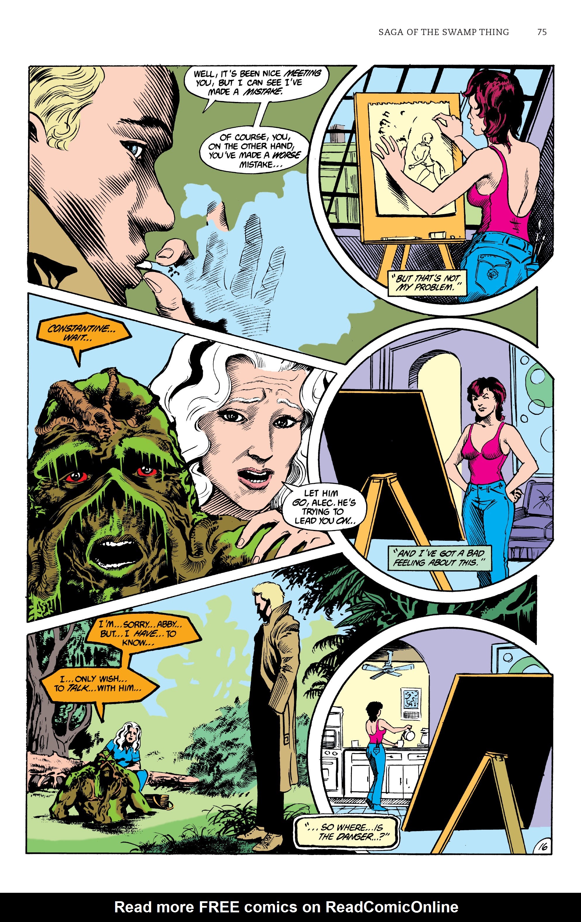 Read online Saga of the Swamp Thing comic -  Issue # TPB 3 (Part 1) - 75