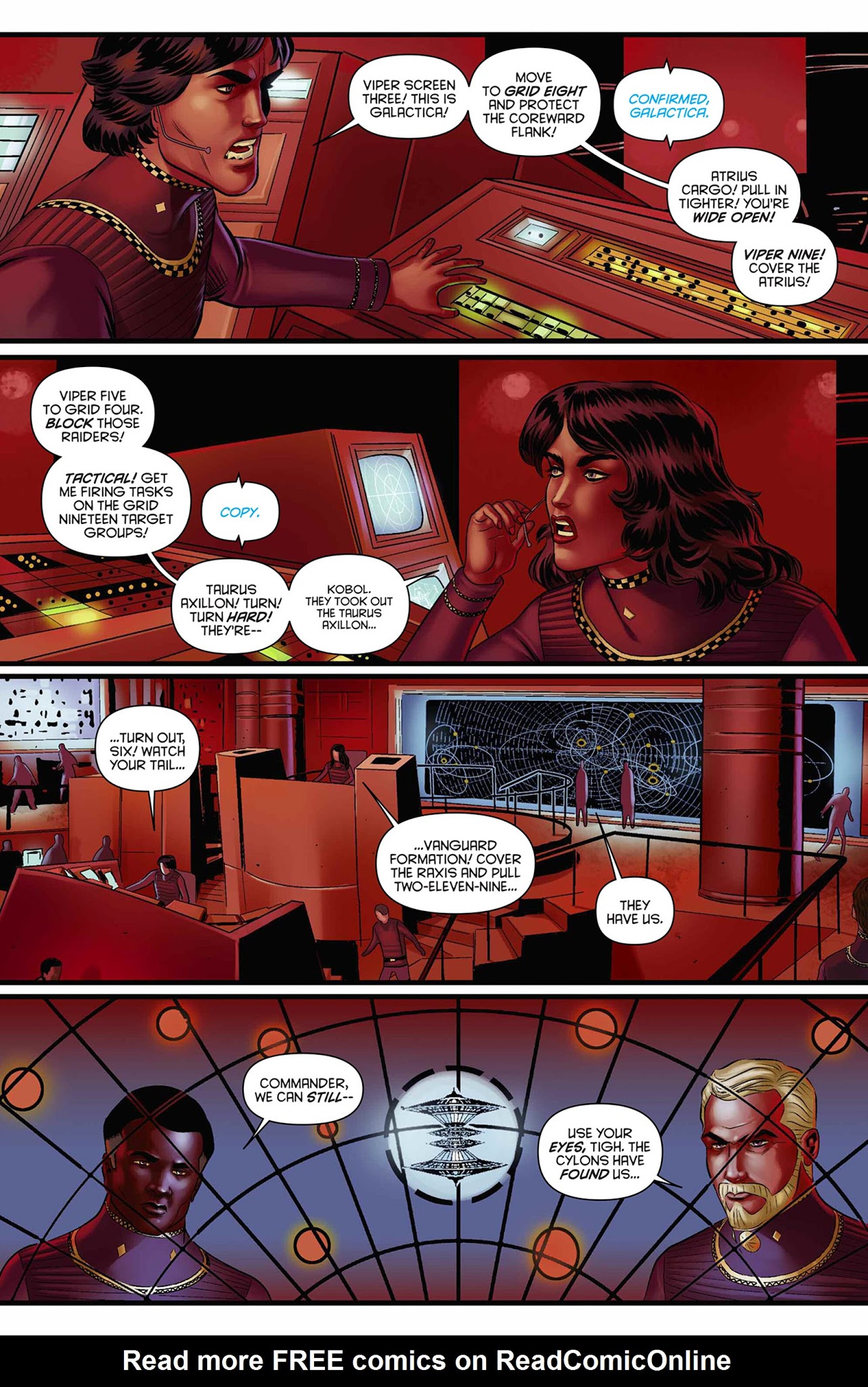 Read online Classic Battlestar Galactica: The Death of Apollo comic -  Issue #6 - 5