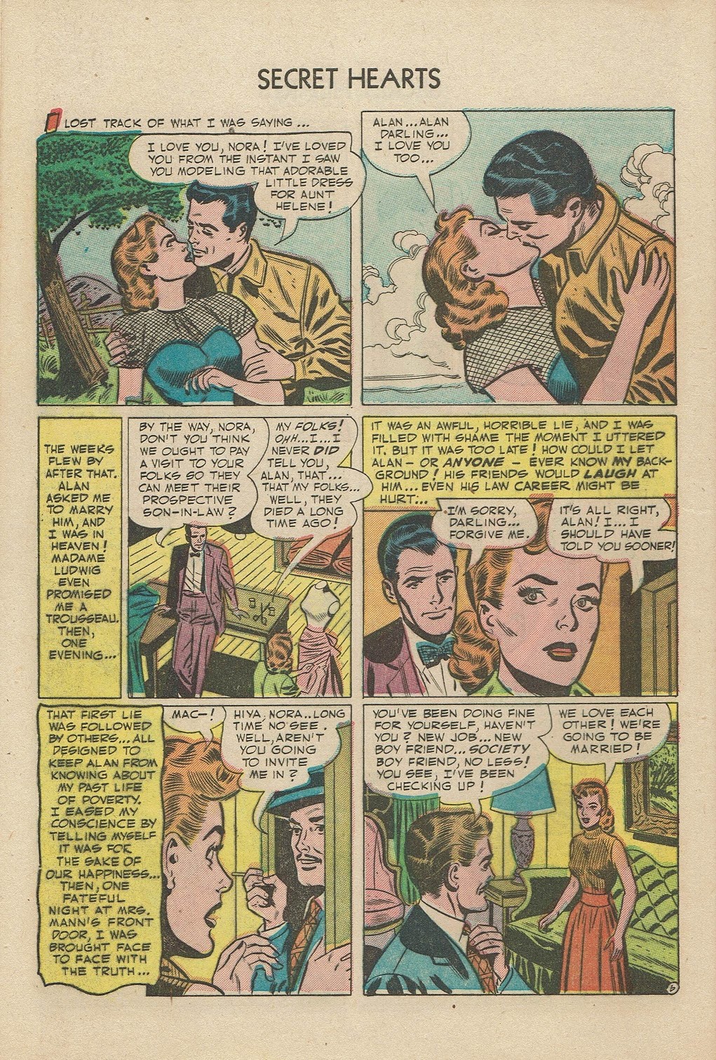 Read online Secret Hearts comic -  Issue #9 - 32
