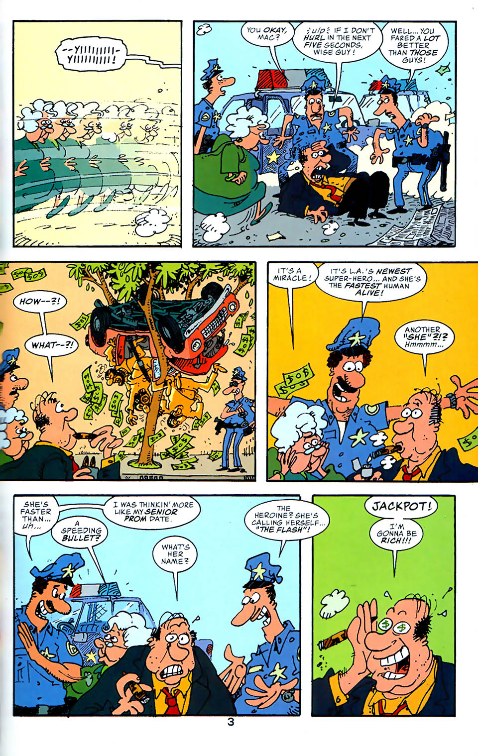 Read online Just Imagine Stan Lee With Kevin Maguire Creating The Flash comic -  Issue # Full - 44