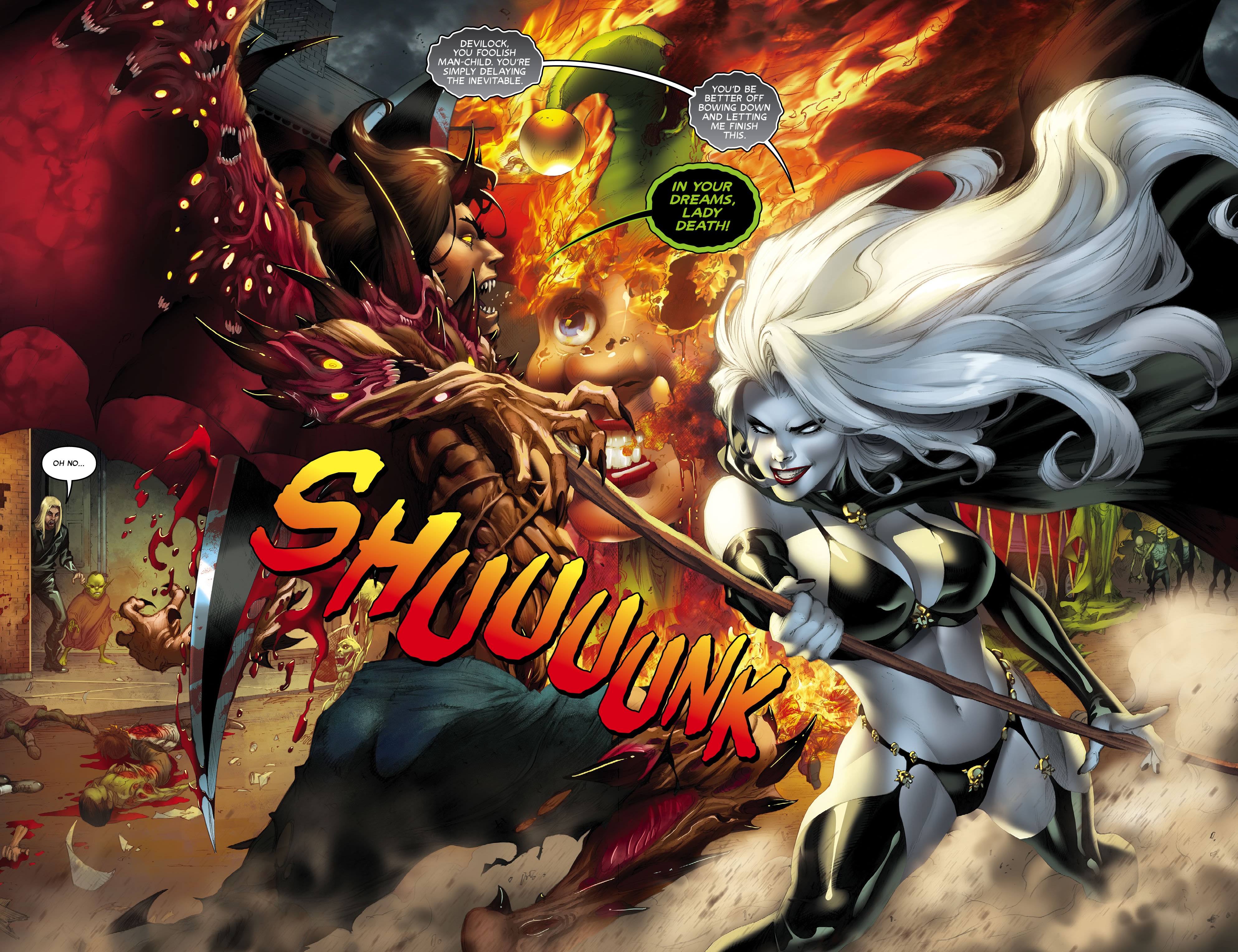 Read online Lady Death: Treacherous Infamy comic -  Issue # Full - 26