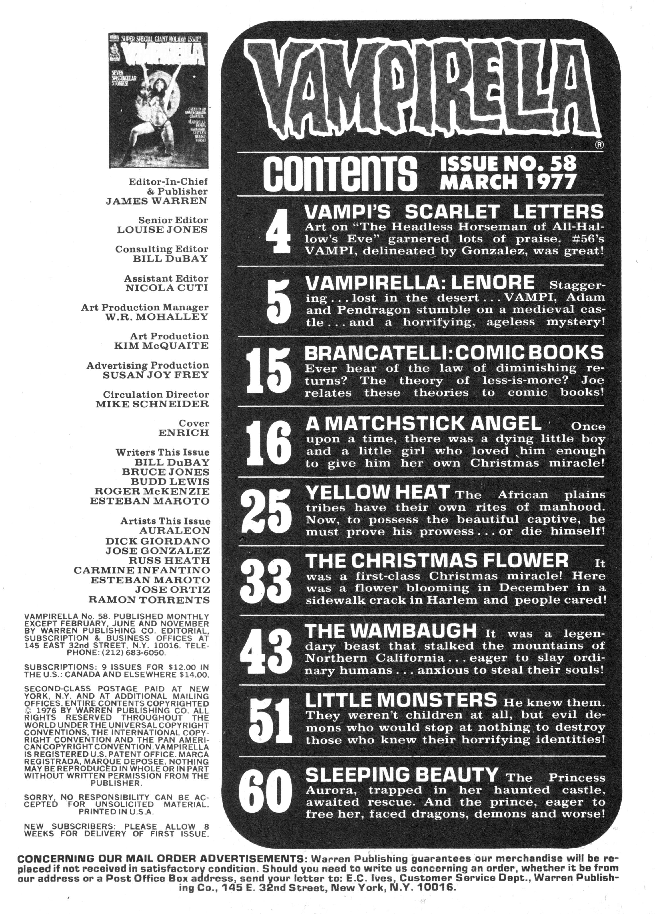 Read online Vampirella (1969) comic -  Issue #58 - 3