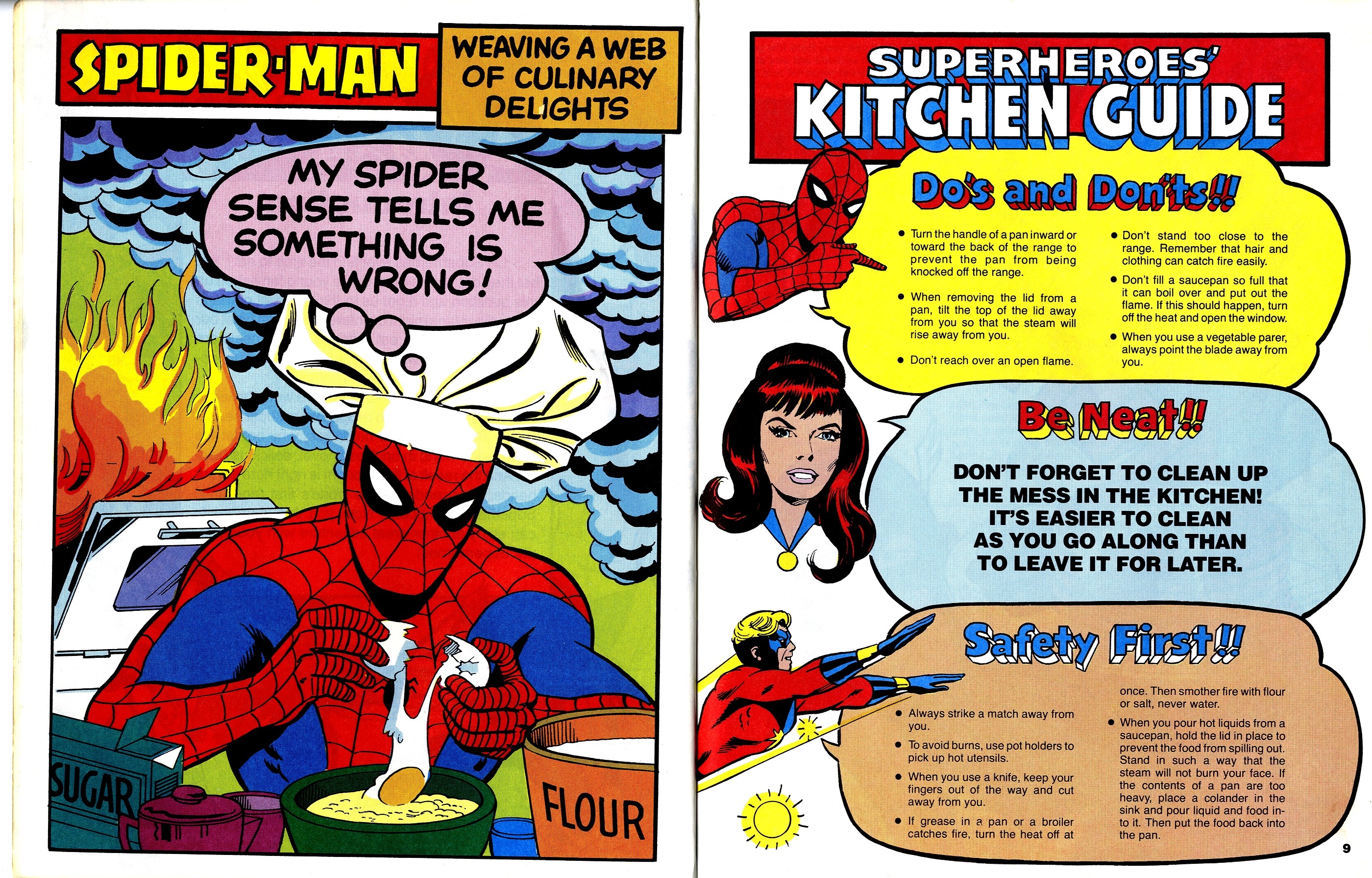 Read online The Mighty Marvel Superheroes' Cookbook comic -  Issue # Full - 6