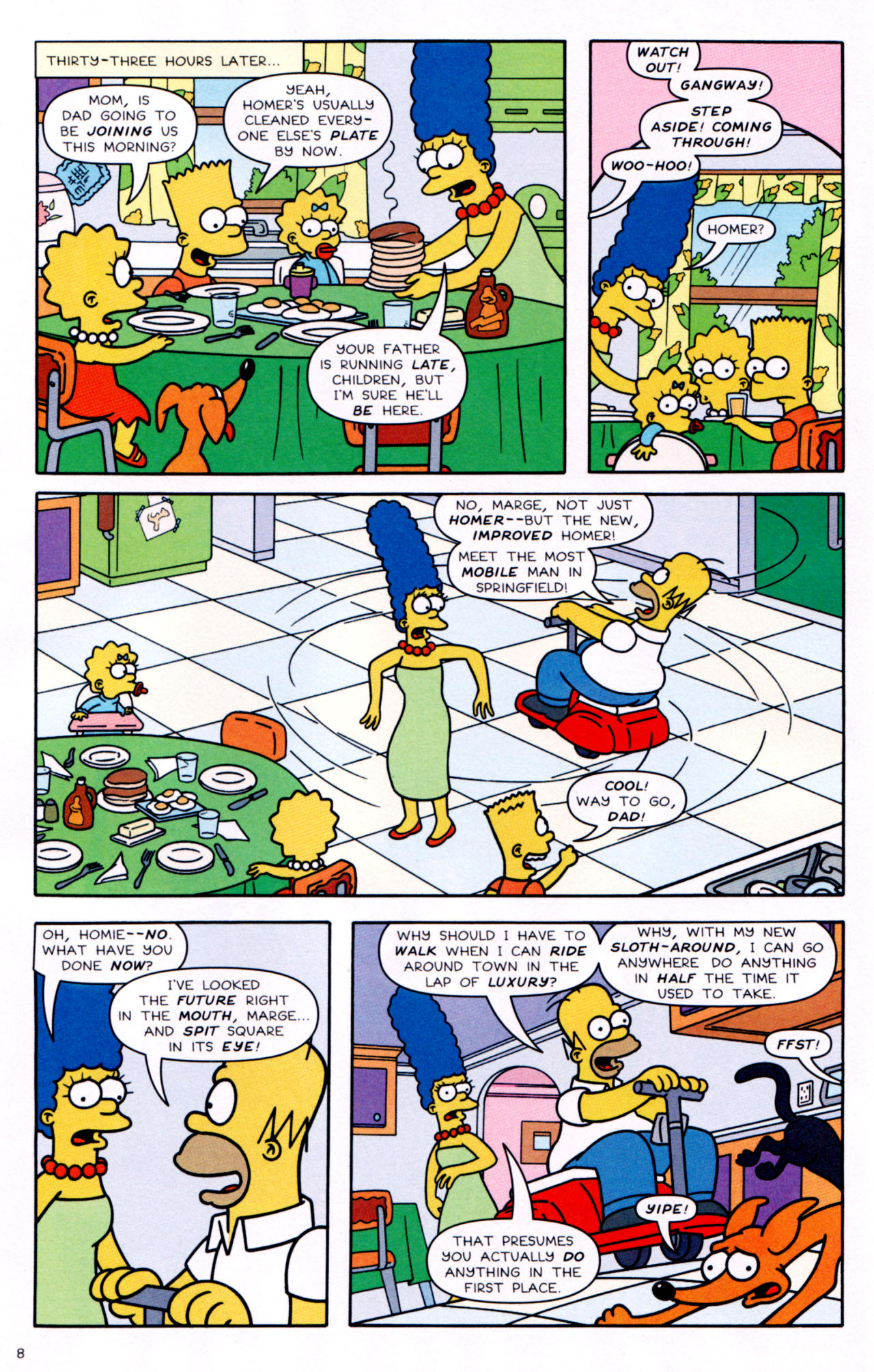 Read online Simpsons Comics comic -  Issue #129 - 8