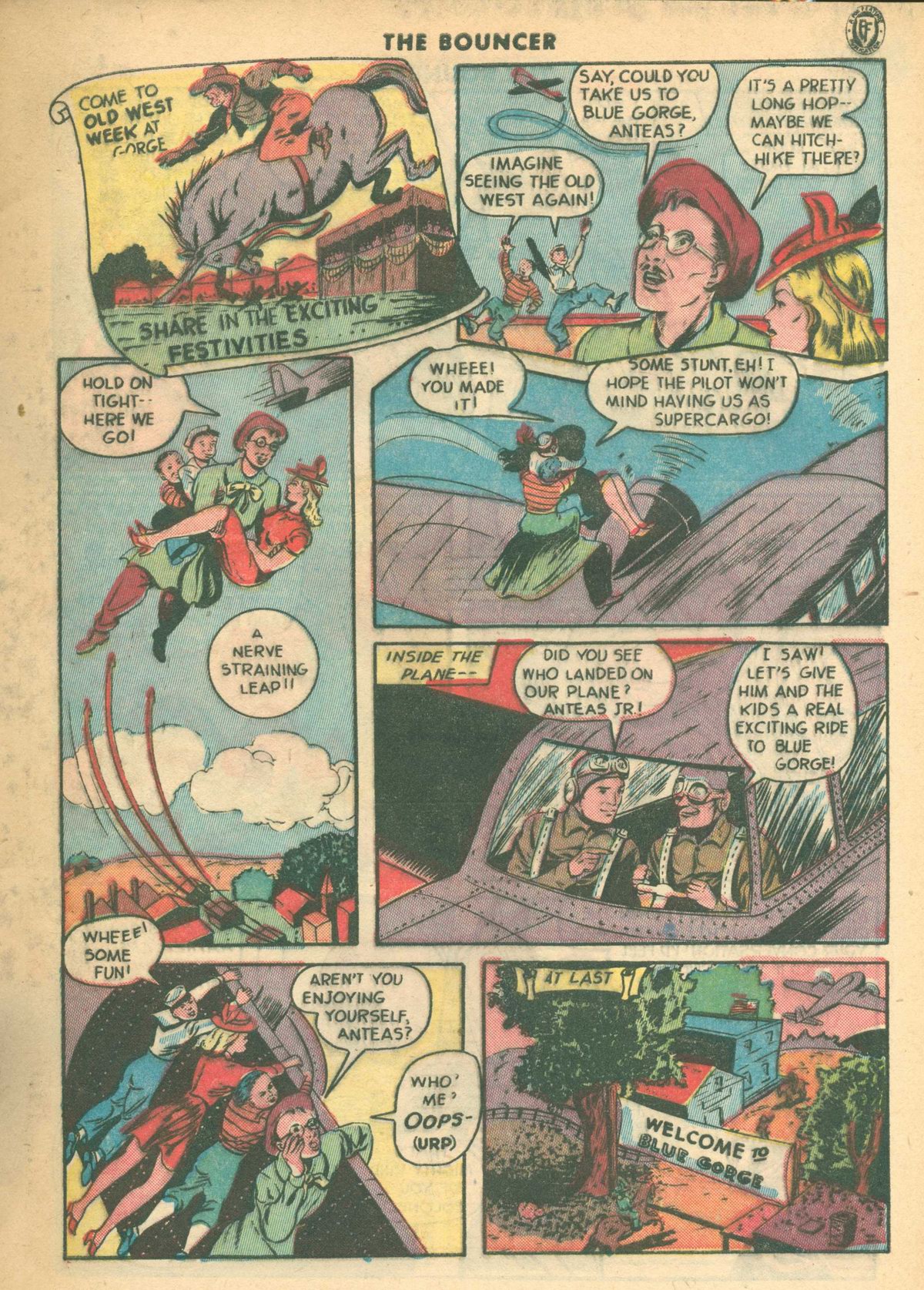 Read online The Bouncer (1944) comic -  Issue #14 - 5